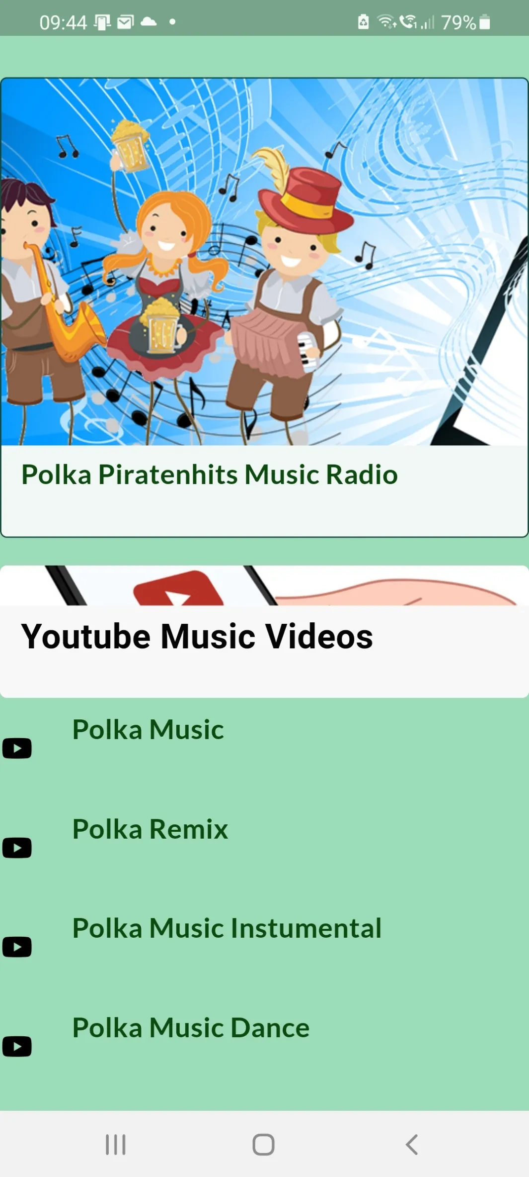 Polka Music Radio Stations | Indus Appstore | Screenshot