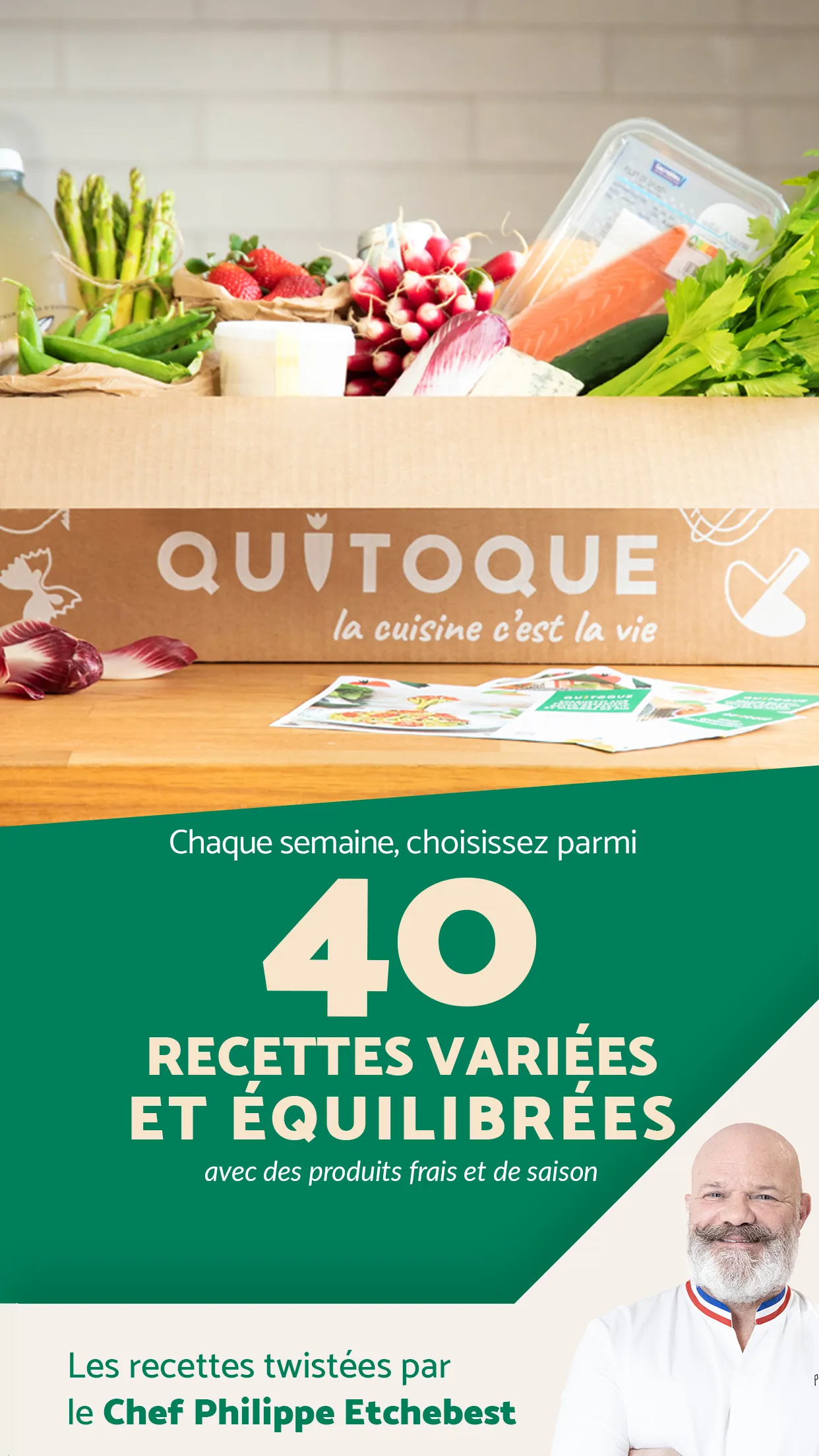 Quitoque, le panier à cuisiner | Indus Appstore | Screenshot