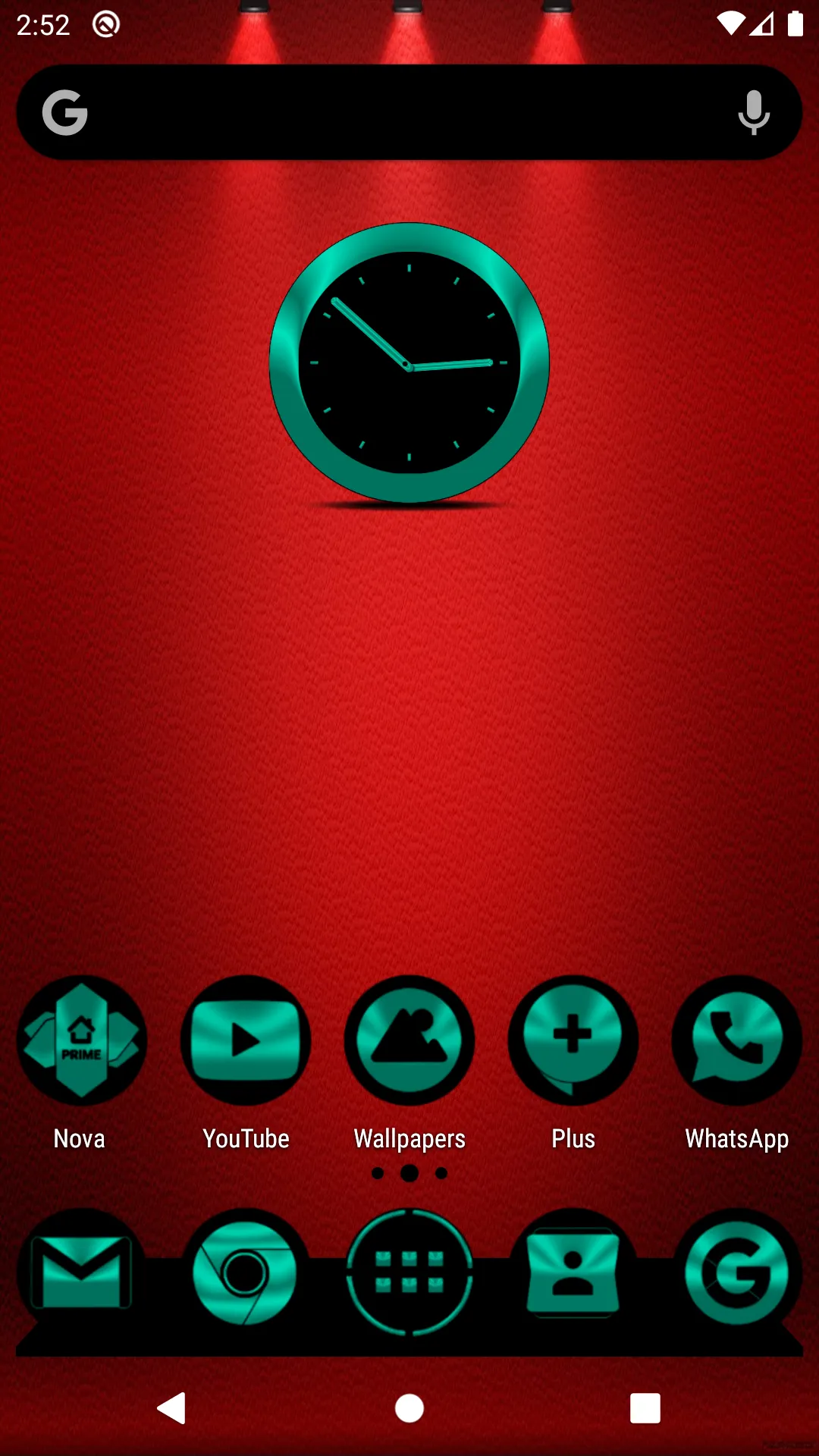 Oreo Teal Icon Pack | Indus Appstore | Screenshot