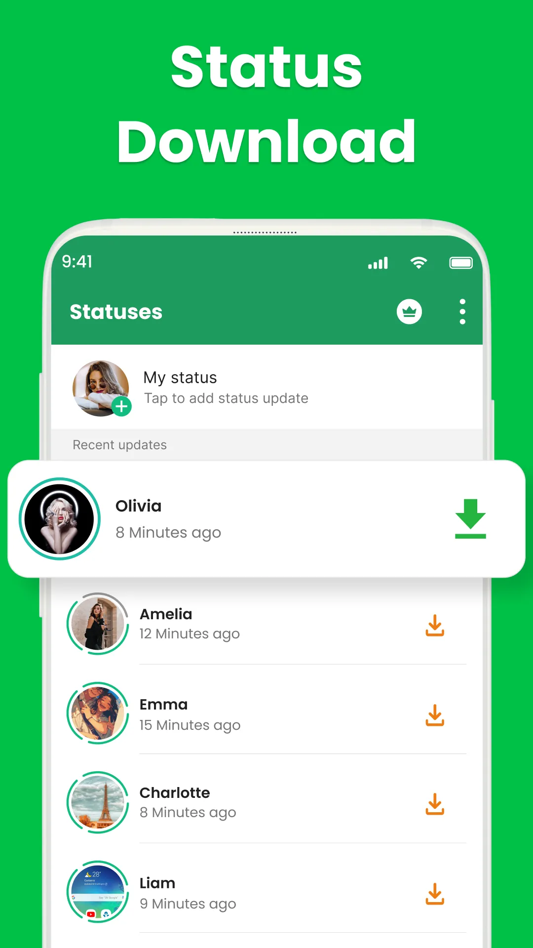 Download Status: Save Status | Indus Appstore | Screenshot