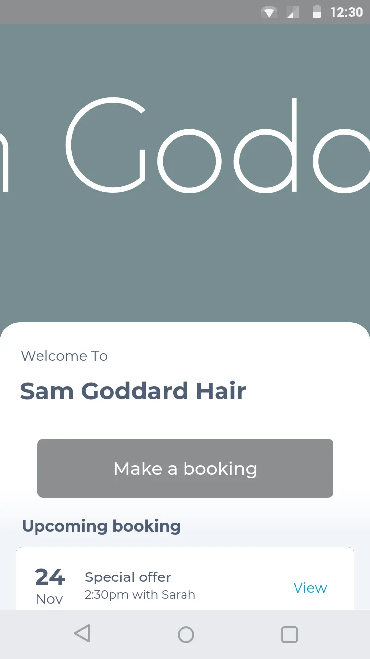 Sam Goddard Hair | Indus Appstore | Screenshot