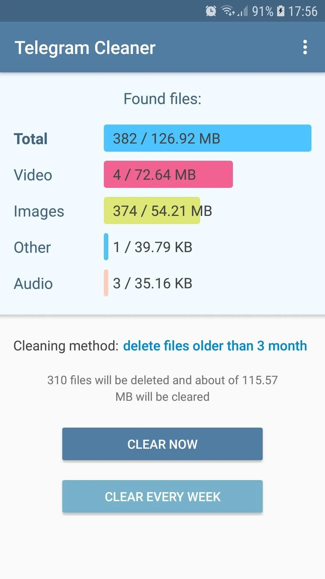 Cleaner for Telegram | Indus Appstore | Screenshot