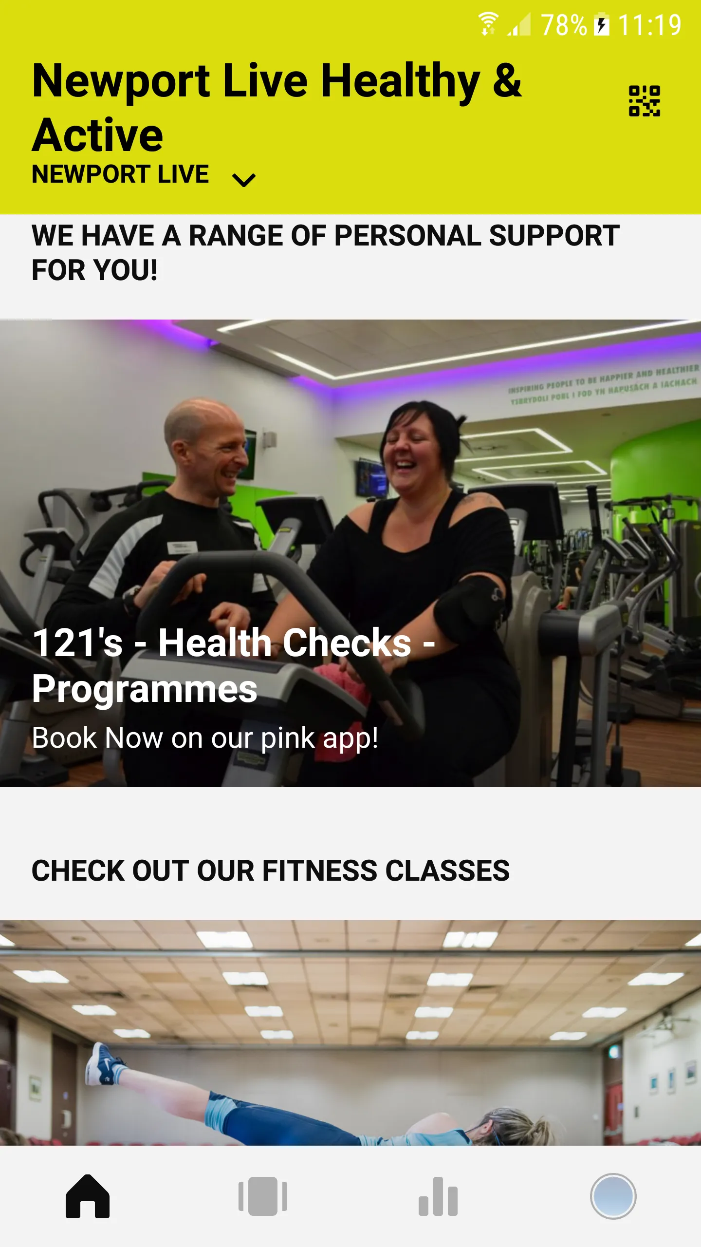 Newport Live Healthy & Active | Indus Appstore | Screenshot