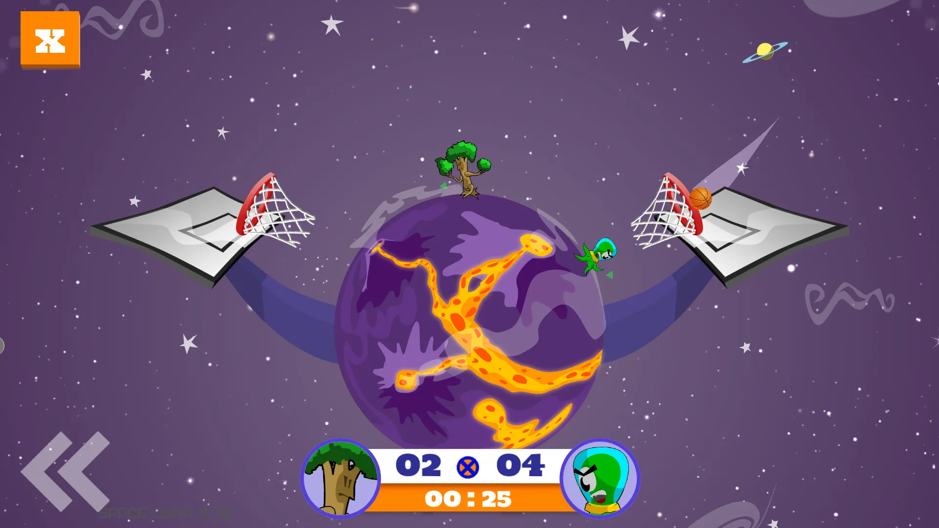 Space Dunk Basketball | Indus Appstore | Screenshot