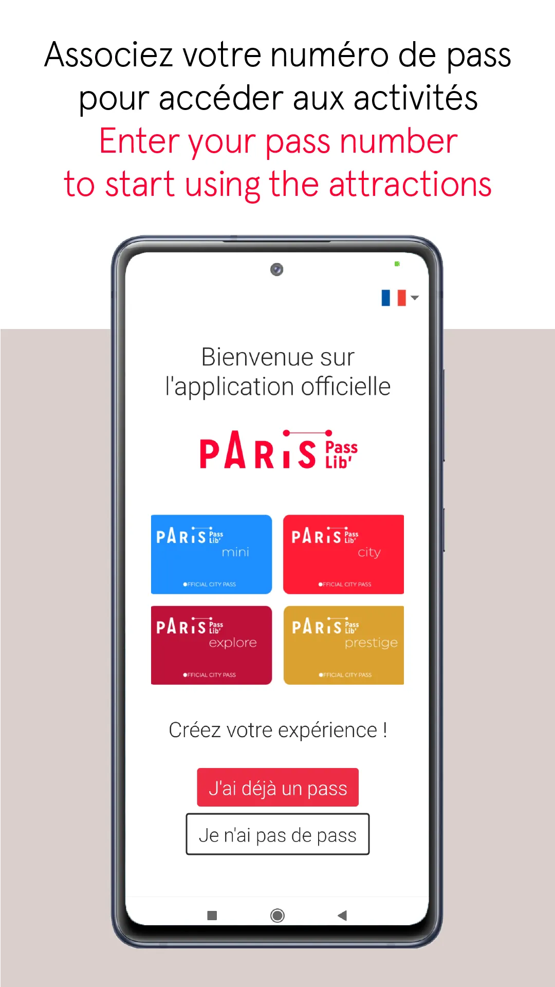 Paris Passlib' - Official pass | Indus Appstore | Screenshot