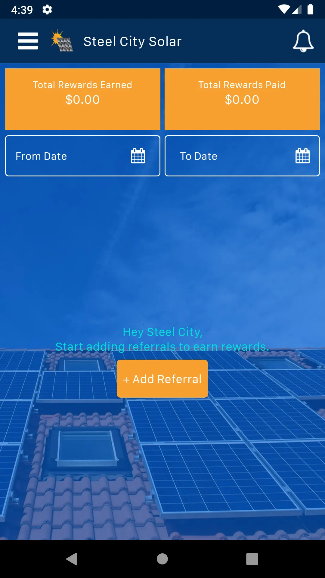 Steel City Solar | Indus Appstore | Screenshot