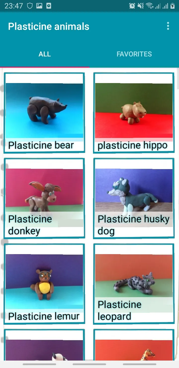 Sculpt Animals from plasticine | Indus Appstore | Screenshot