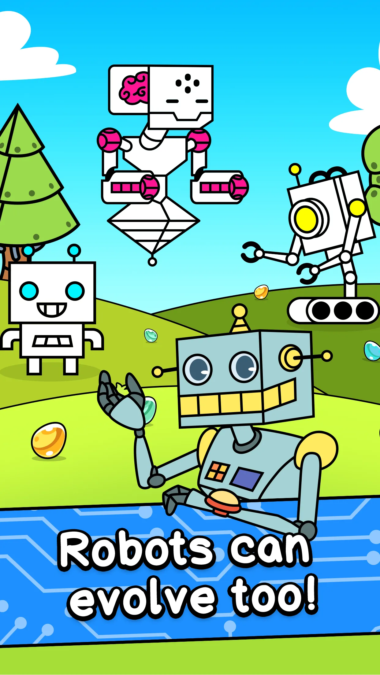 Robot Evolution - Clicker Game | Indus Appstore | Screenshot