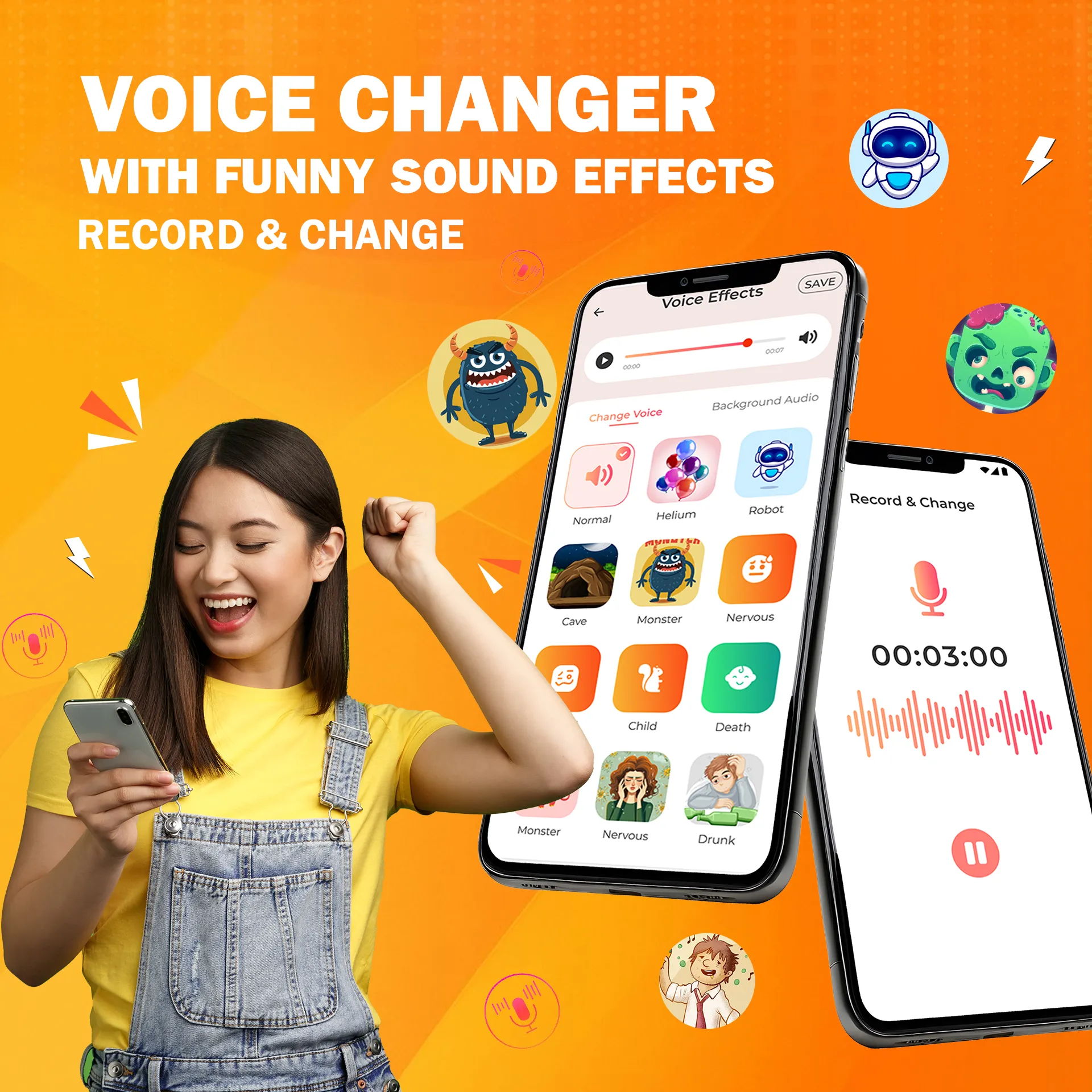 Voice Changer & Sound Effects | Indus Appstore | Screenshot