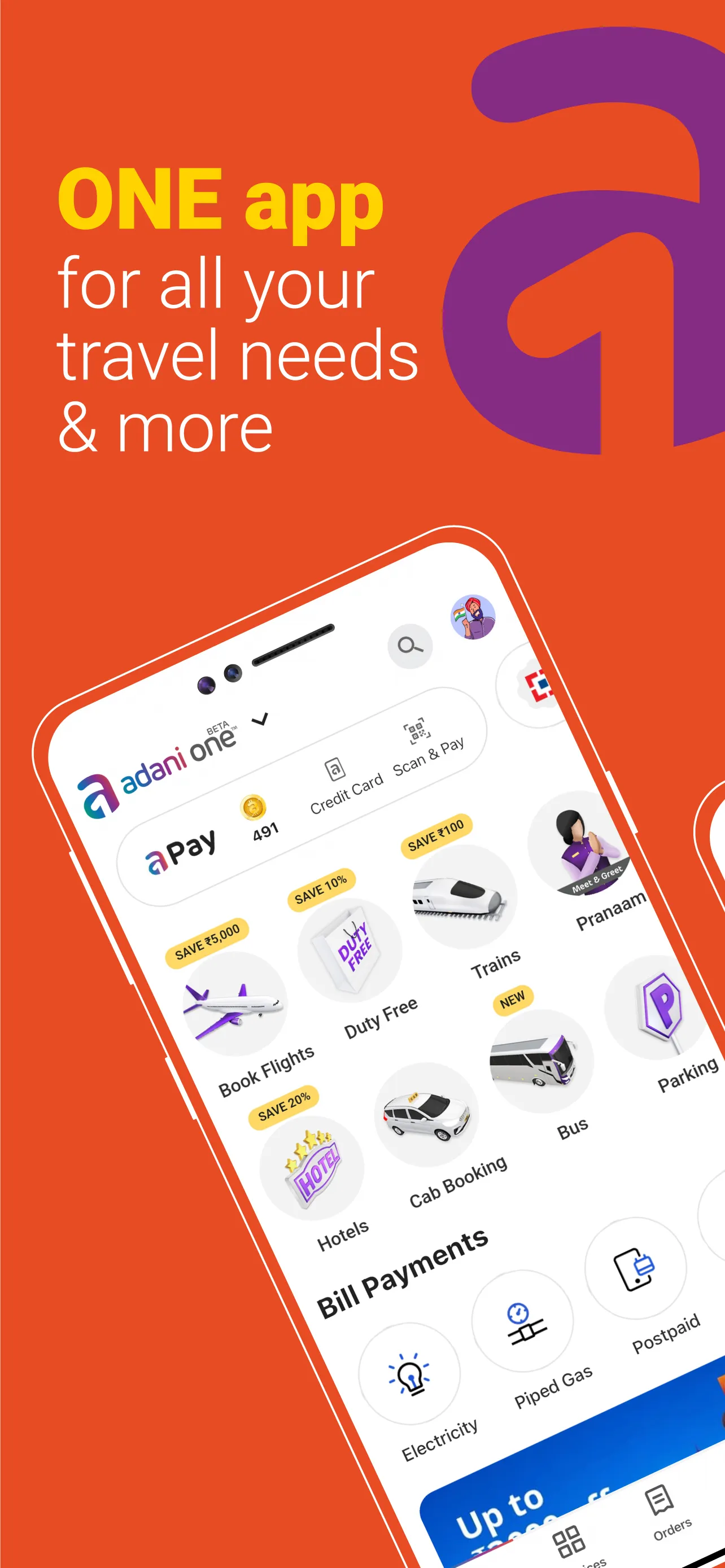 Adani One: Travel Shop Rewards | Indus Appstore | Screenshot