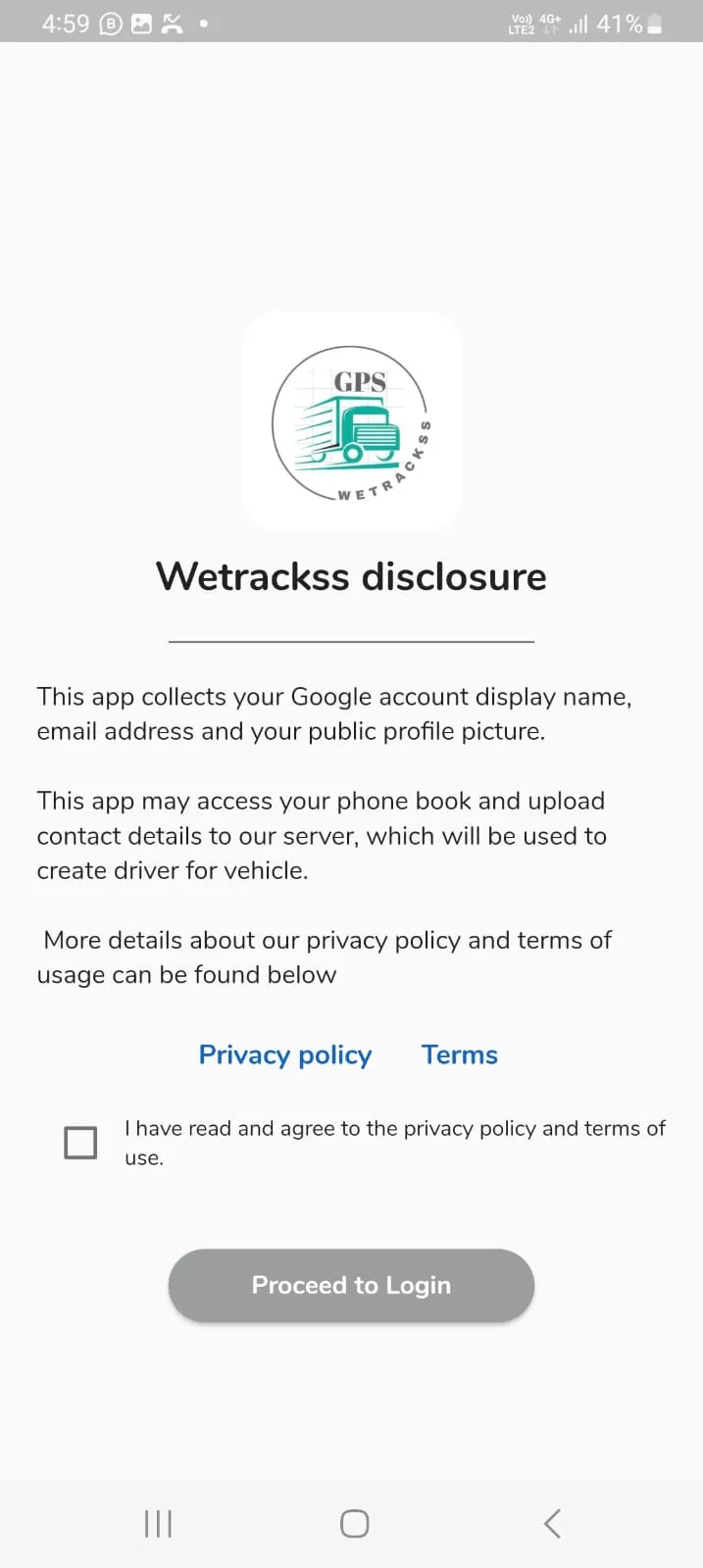 WETRACKSS | Indus Appstore | Screenshot