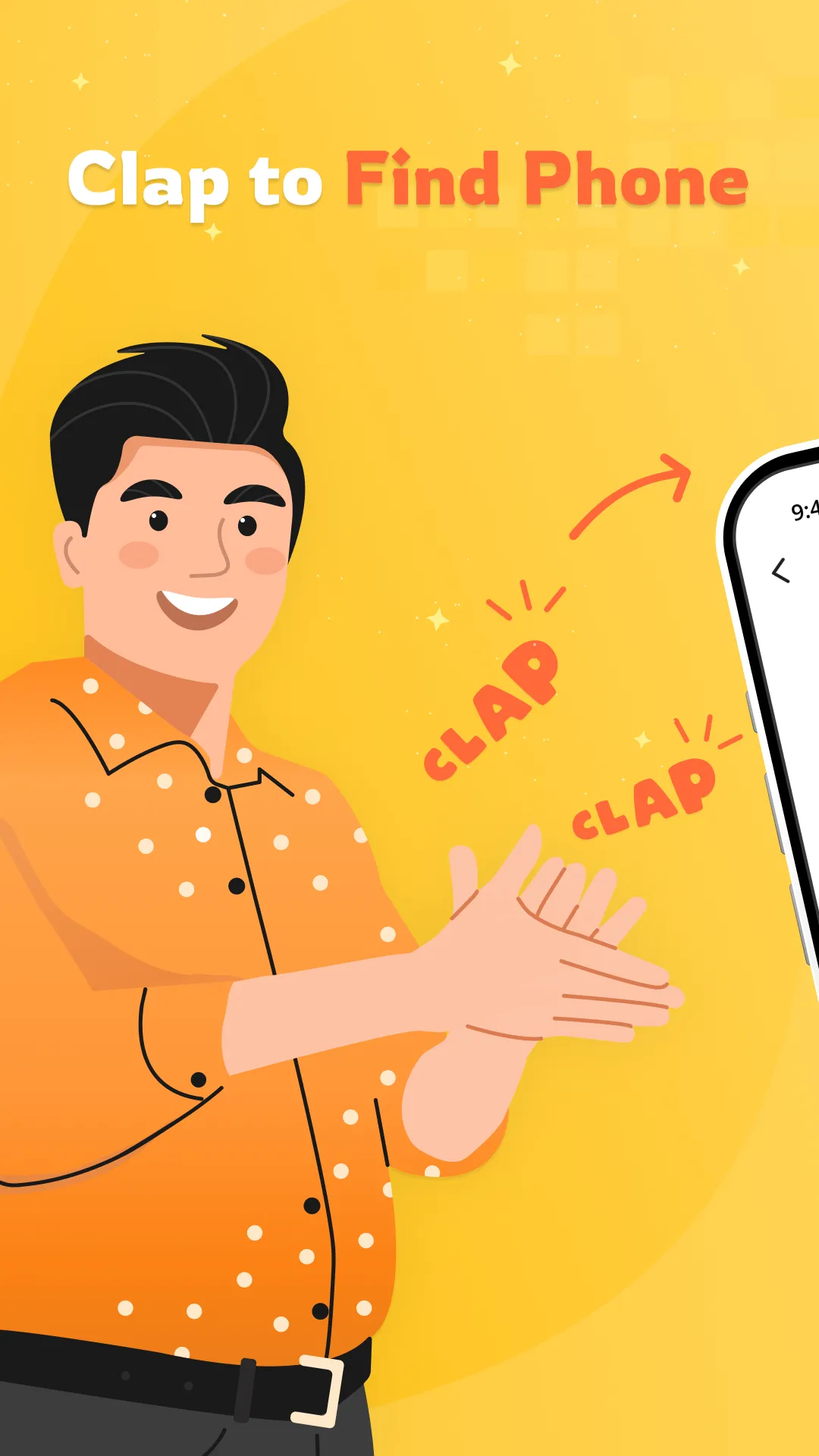 Find Your Phone by Clap&Flash | Indus Appstore | Screenshot