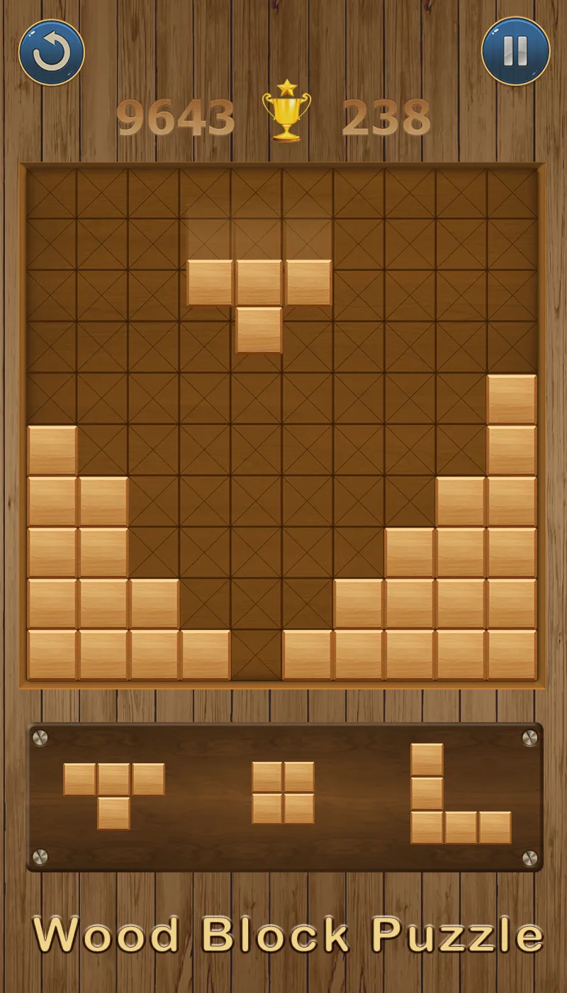 Wood Block Puzzle | Indus Appstore | Screenshot