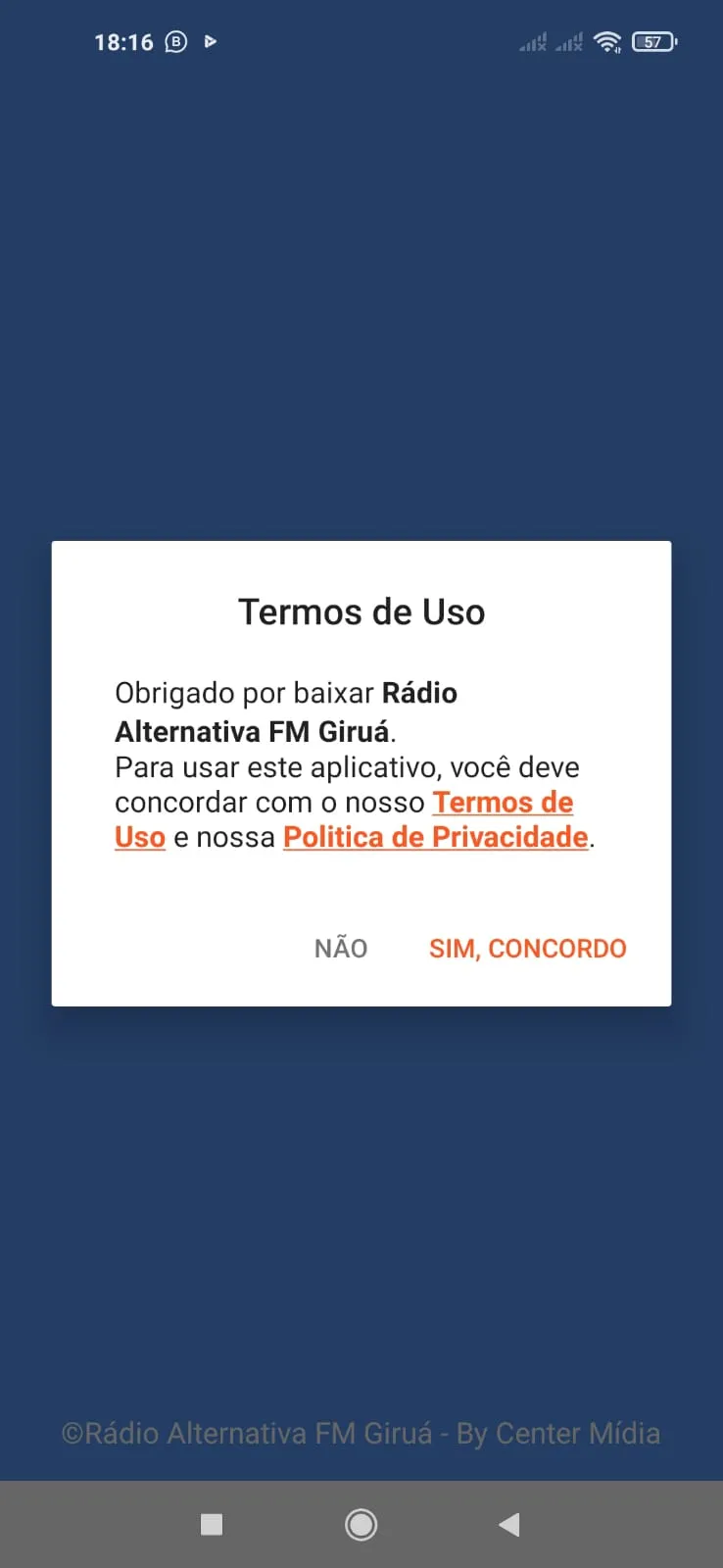 Rádio Alternativa FM Giruá | Indus Appstore | Screenshot