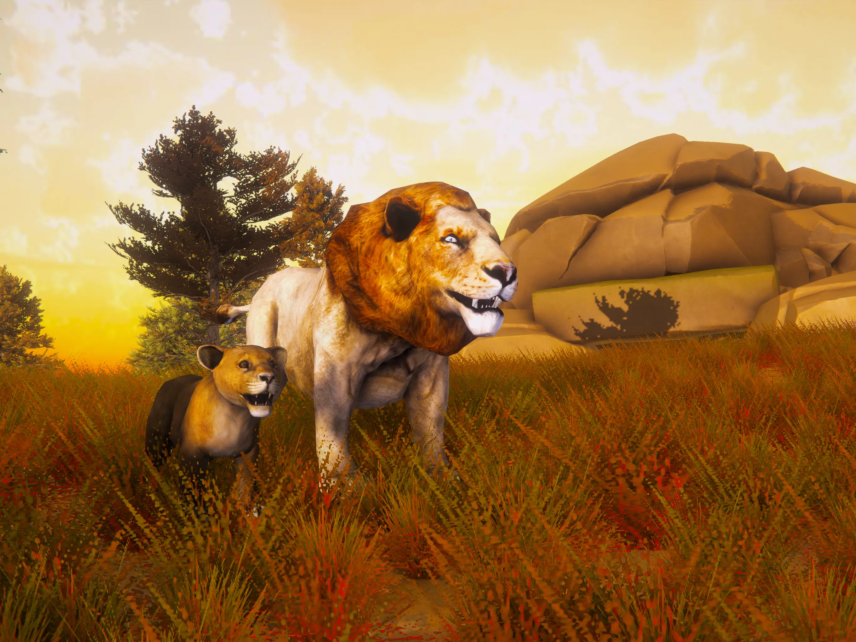 Lion Games Animal Simulator | Indus Appstore | Screenshot