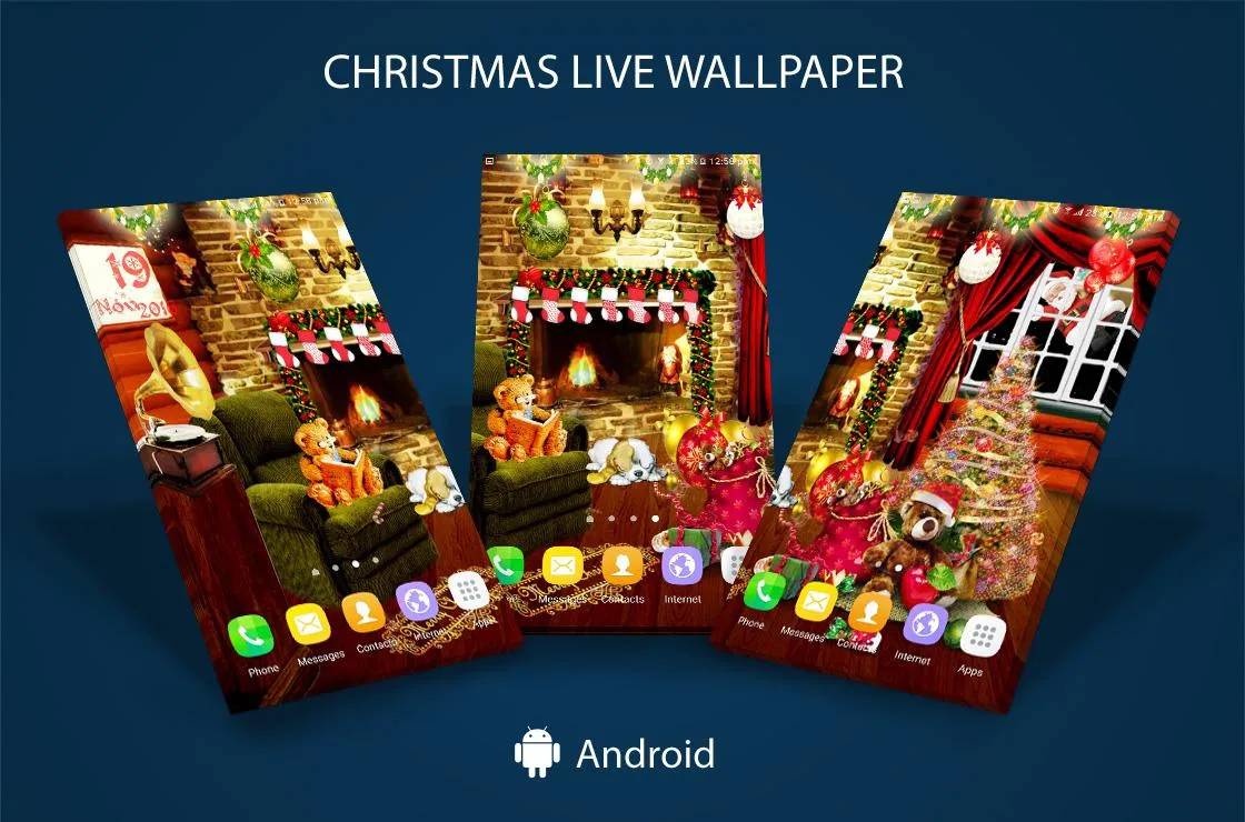 Christmas live wallpaper | Indus Appstore | Screenshot