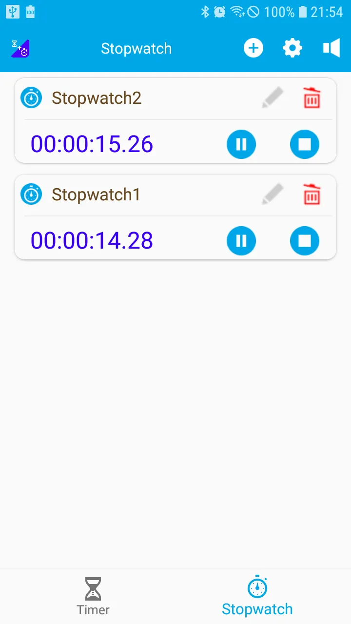 Stopwatch + Timer Start multip | Indus Appstore | Screenshot