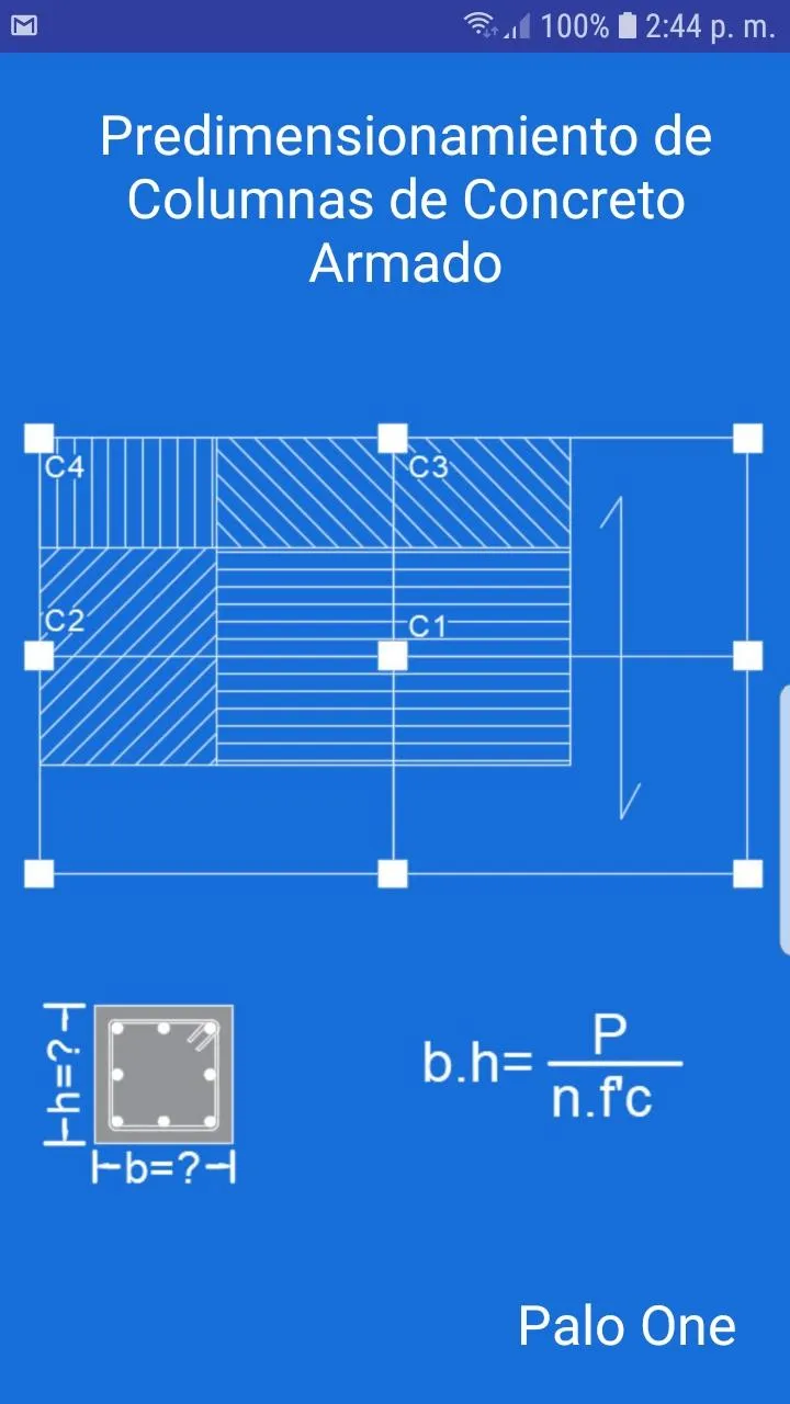 Predimensionamiento columnas | Indus Appstore | Screenshot