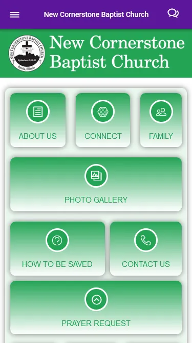 New Cornerstone Baptist Church | Indus Appstore | Screenshot