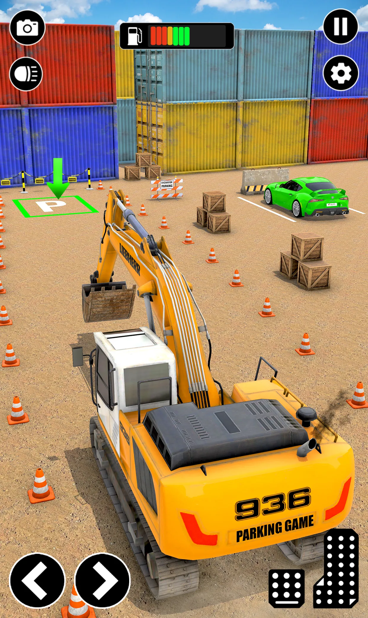 Real Excavator 3D Parking Game | Indus Appstore | Screenshot