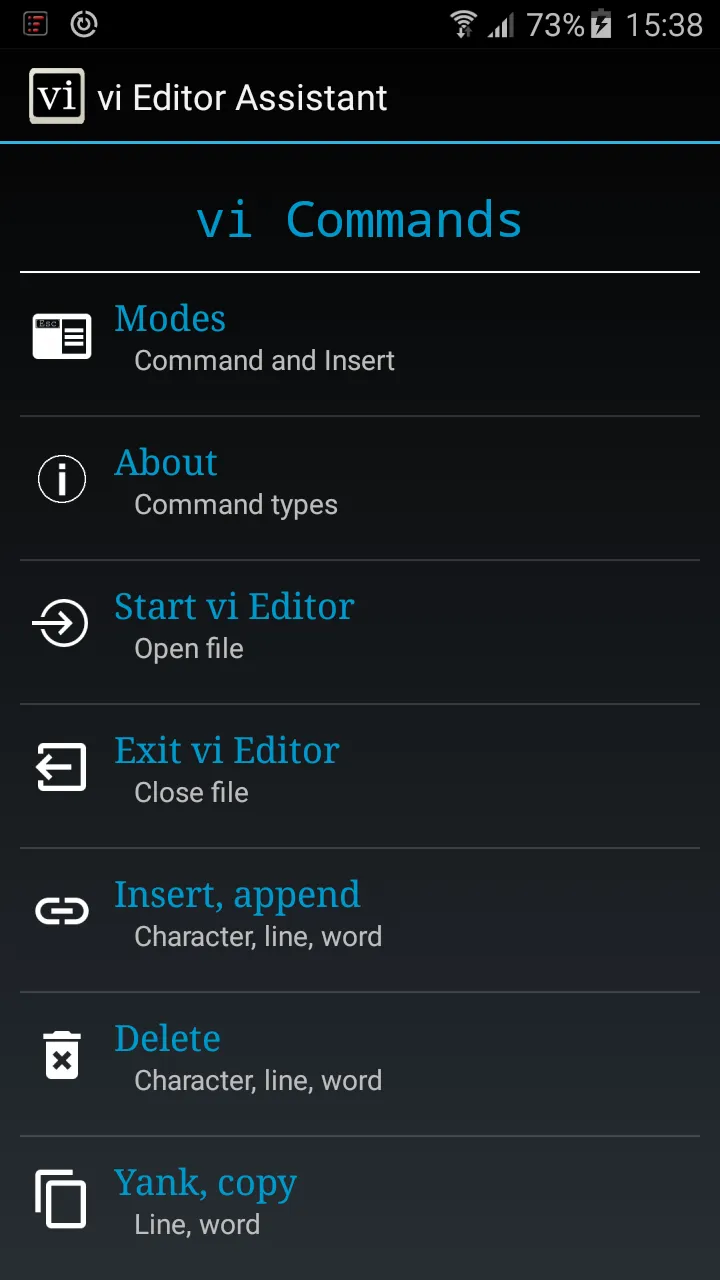 VI Editor Assistant | Indus Appstore | Screenshot