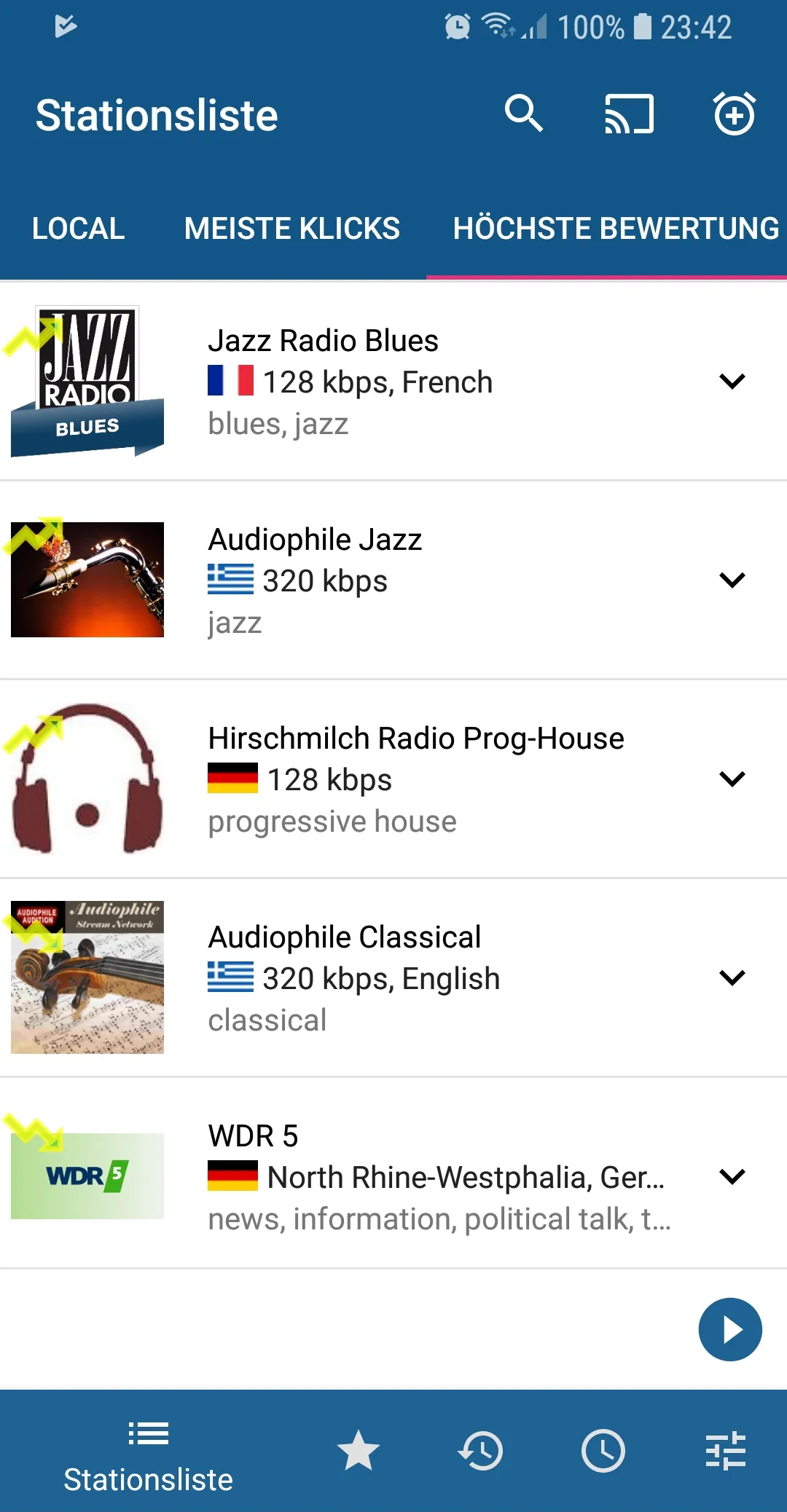 RadioDroid 2 | Indus Appstore | Screenshot