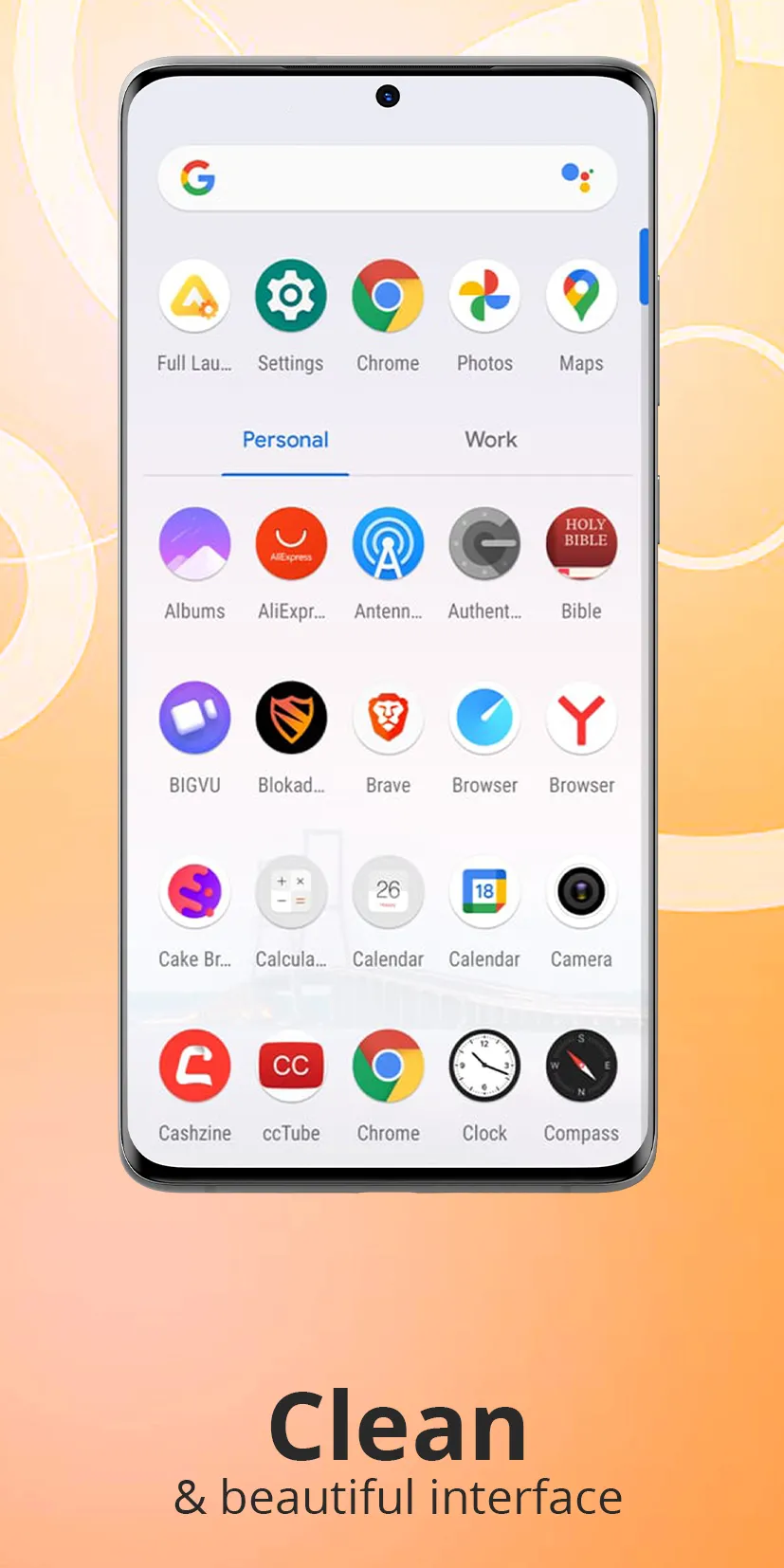 Full Launcher: Fresh & Clean | Indus Appstore | Screenshot