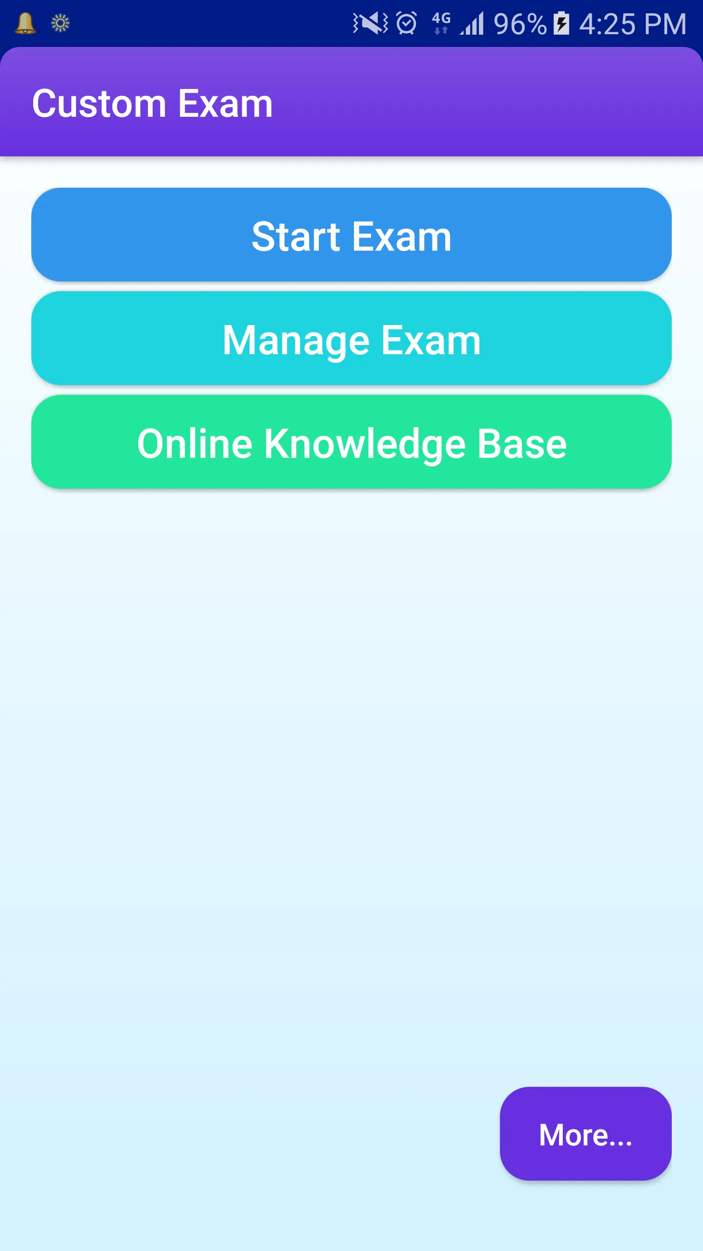 Custom Exam (Help self-learnin | Indus Appstore | Screenshot