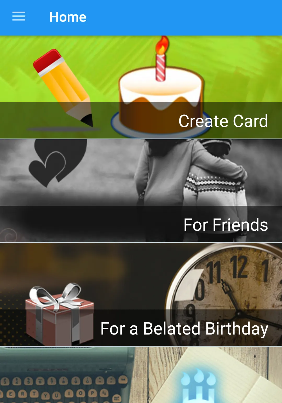 Happy Birthday Cards | Indus Appstore | Screenshot