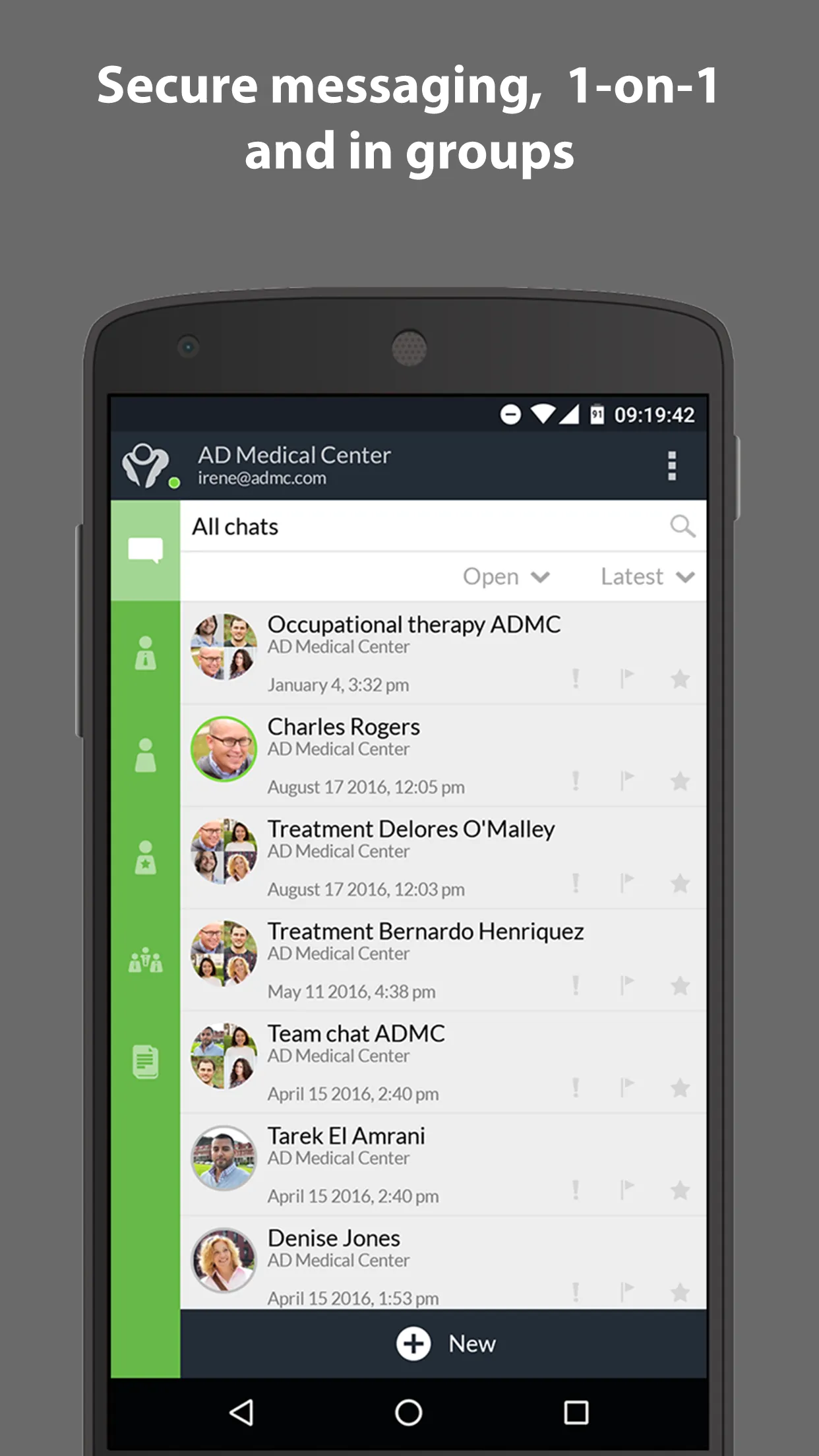 Alterdesk messenger | Indus Appstore | Screenshot