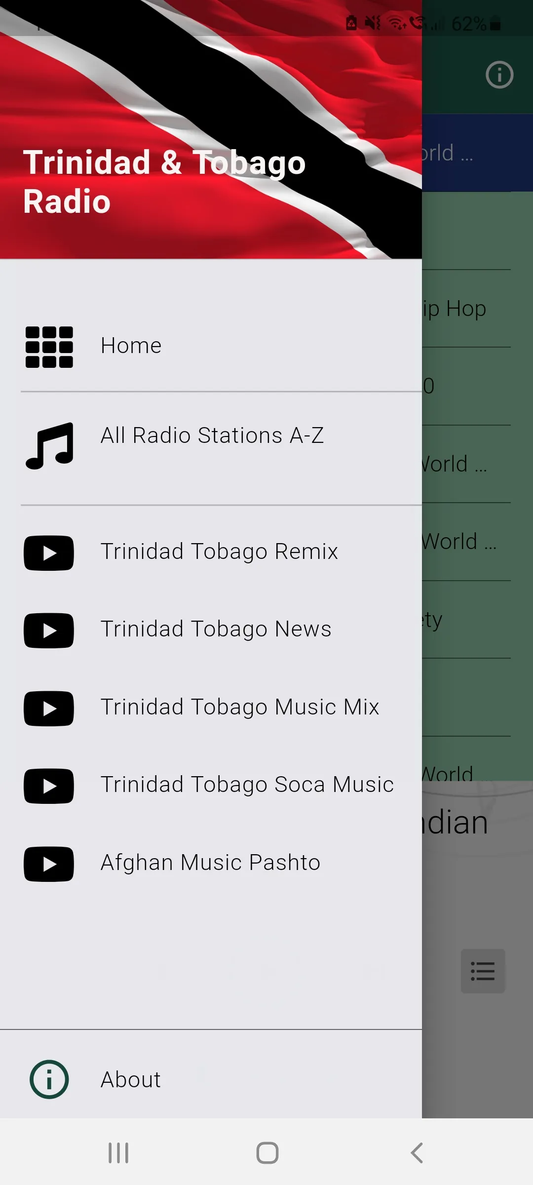 Trinidad & Tobago Radio | Indus Appstore | Screenshot