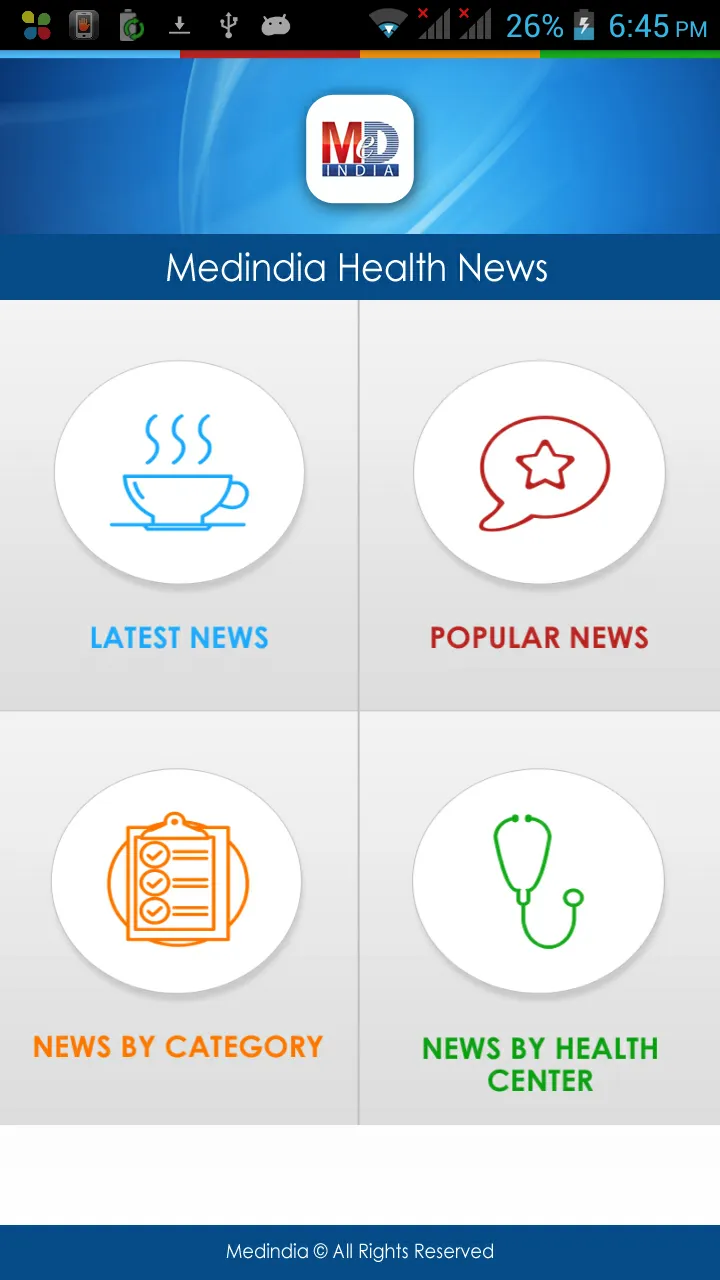 Medindia Health News | Indus Appstore | Screenshot