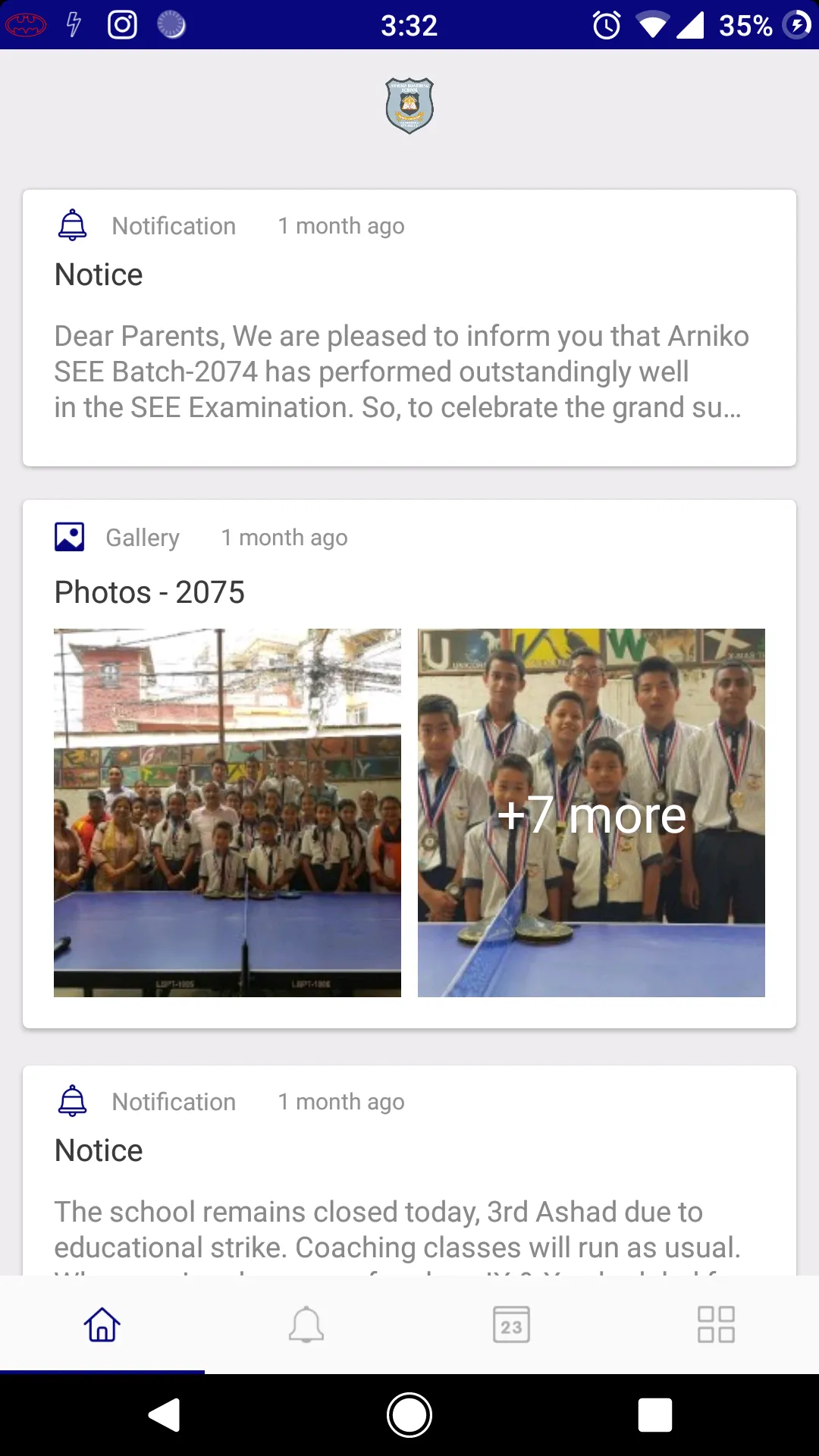 Arniko Boarding School - ABS | Indus Appstore | Screenshot