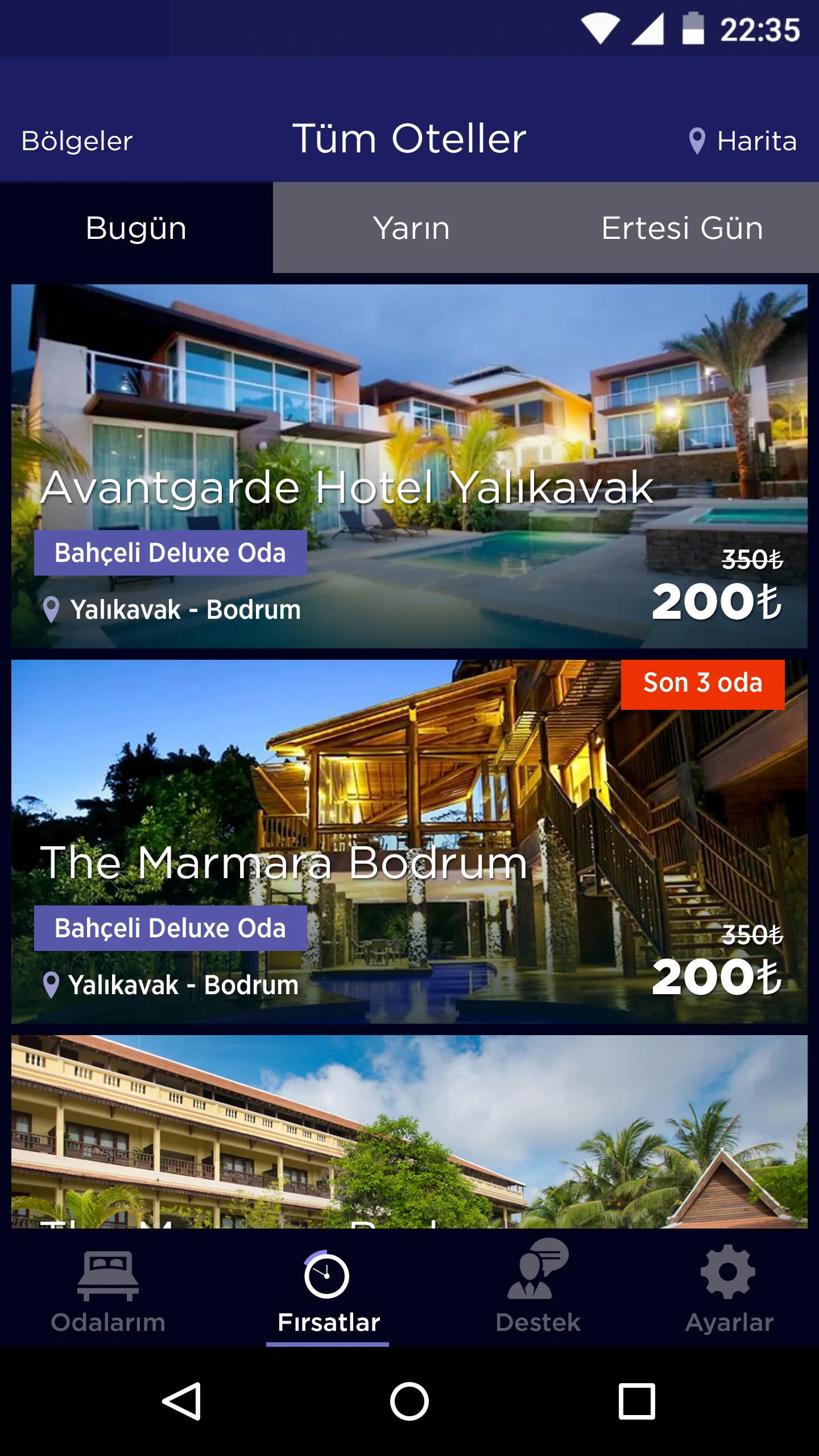 OtelSonDakika Otel Rezervasyon | Indus Appstore | Screenshot