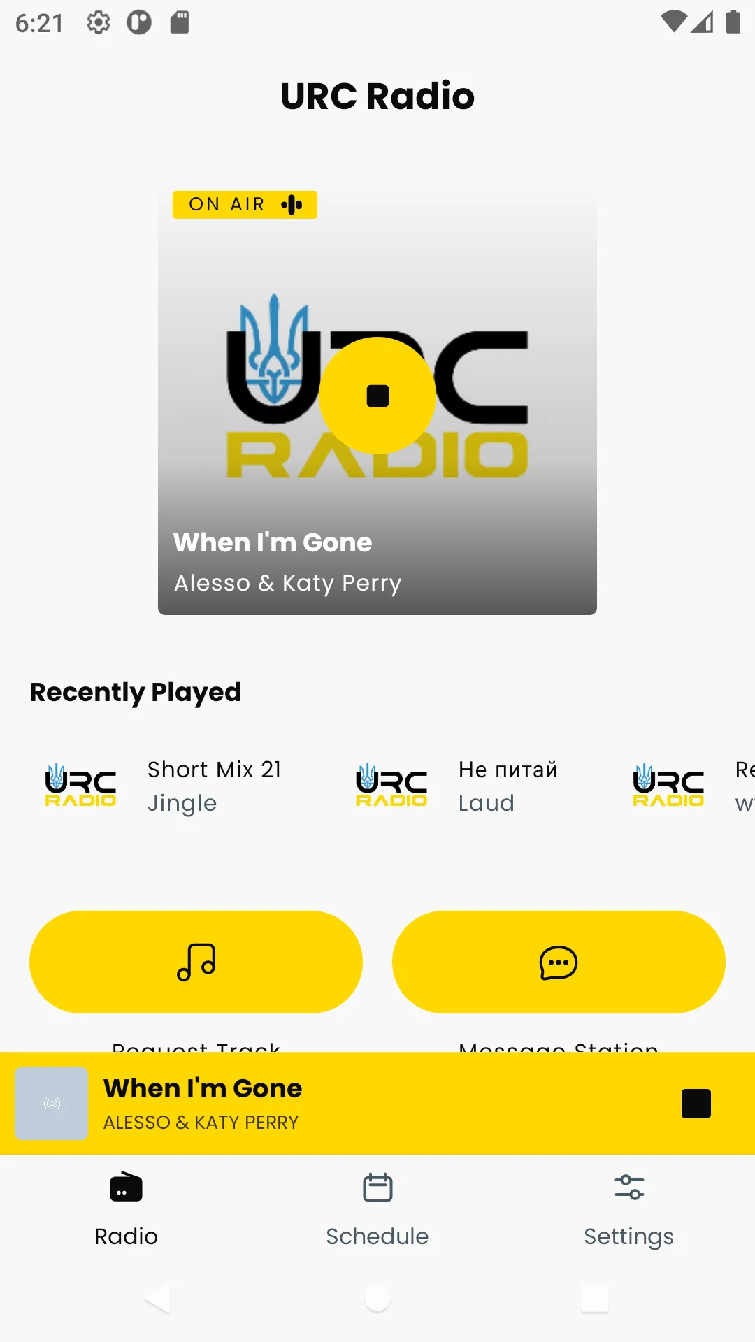 URC Radio | Indus Appstore | Screenshot