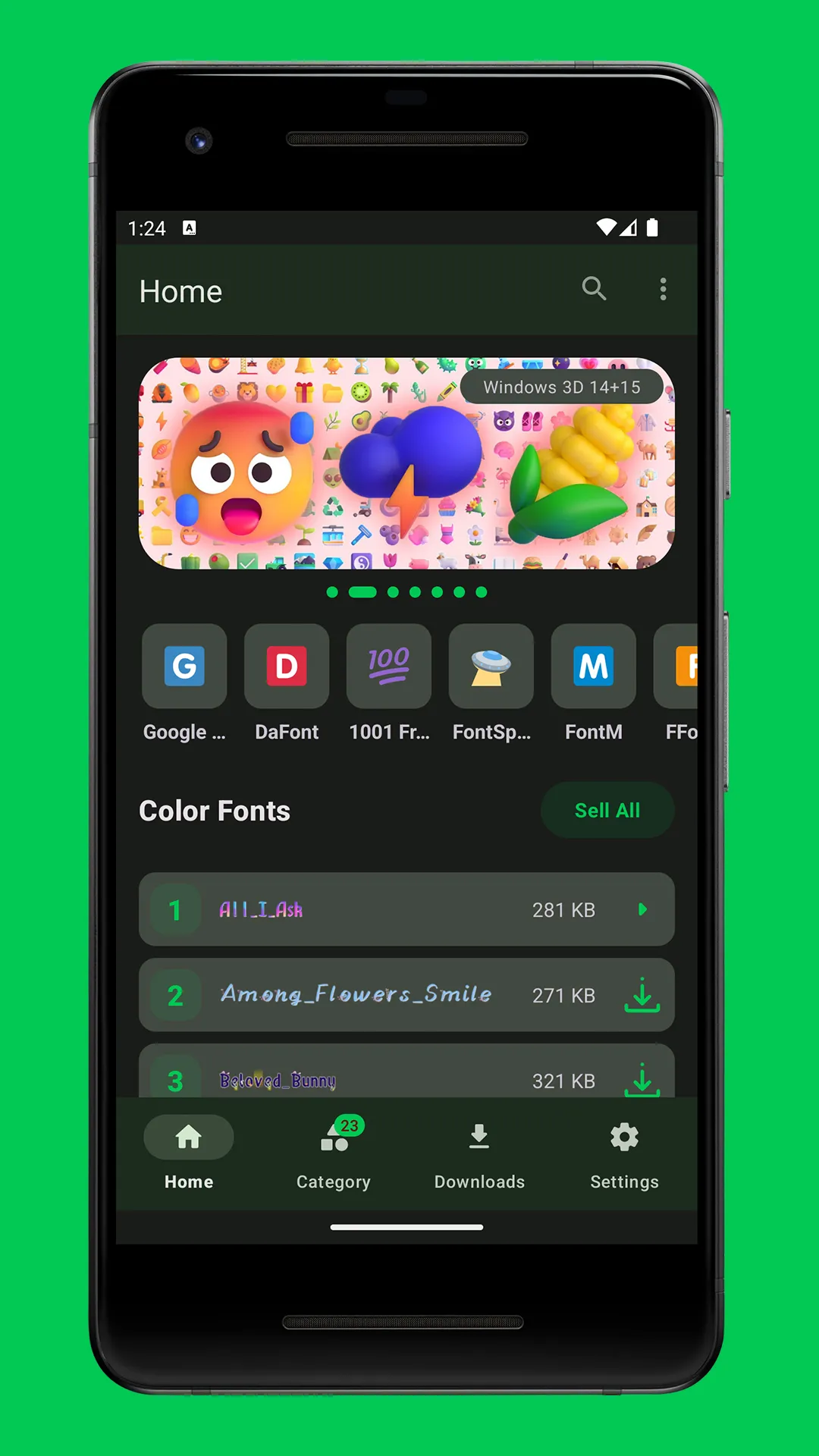 zFont 3 - Emoji & Font Changer | Indus Appstore | Screenshot