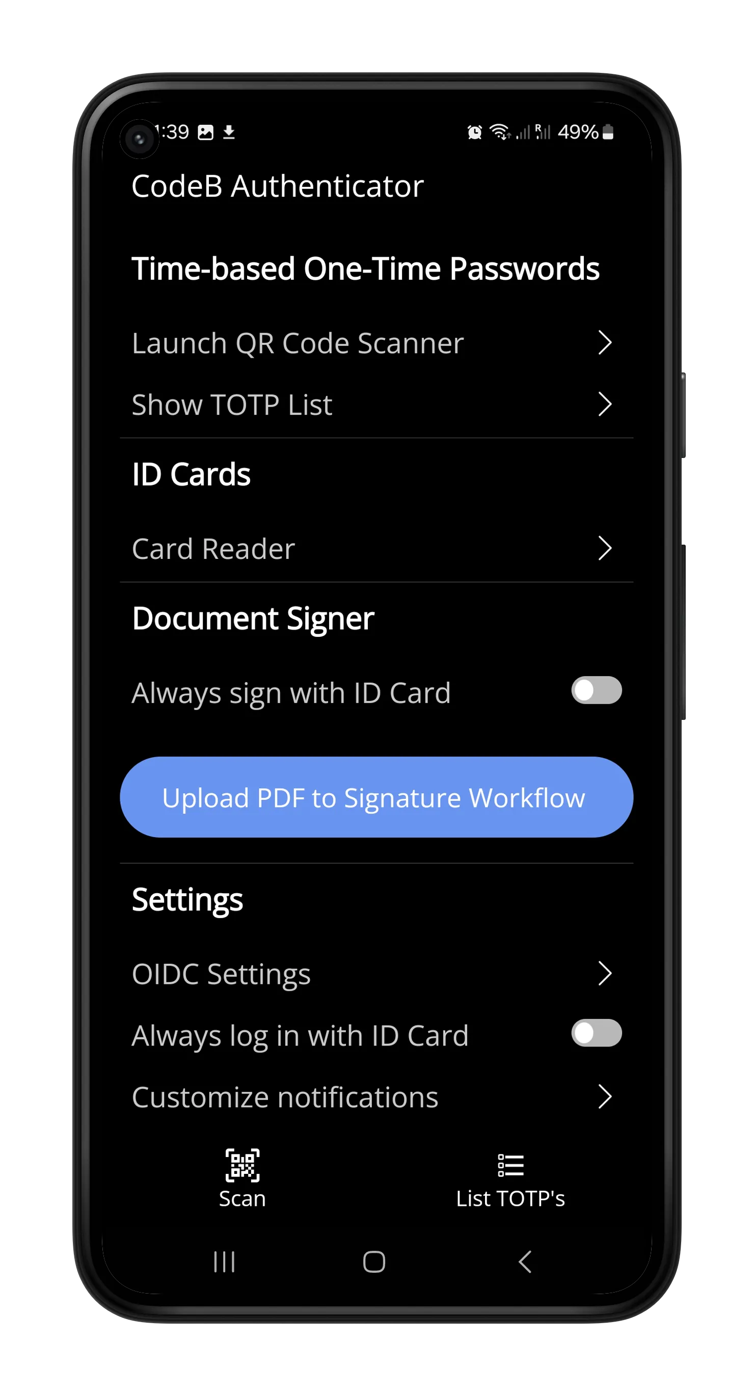 CodeB Authenticator | Indus Appstore | Screenshot