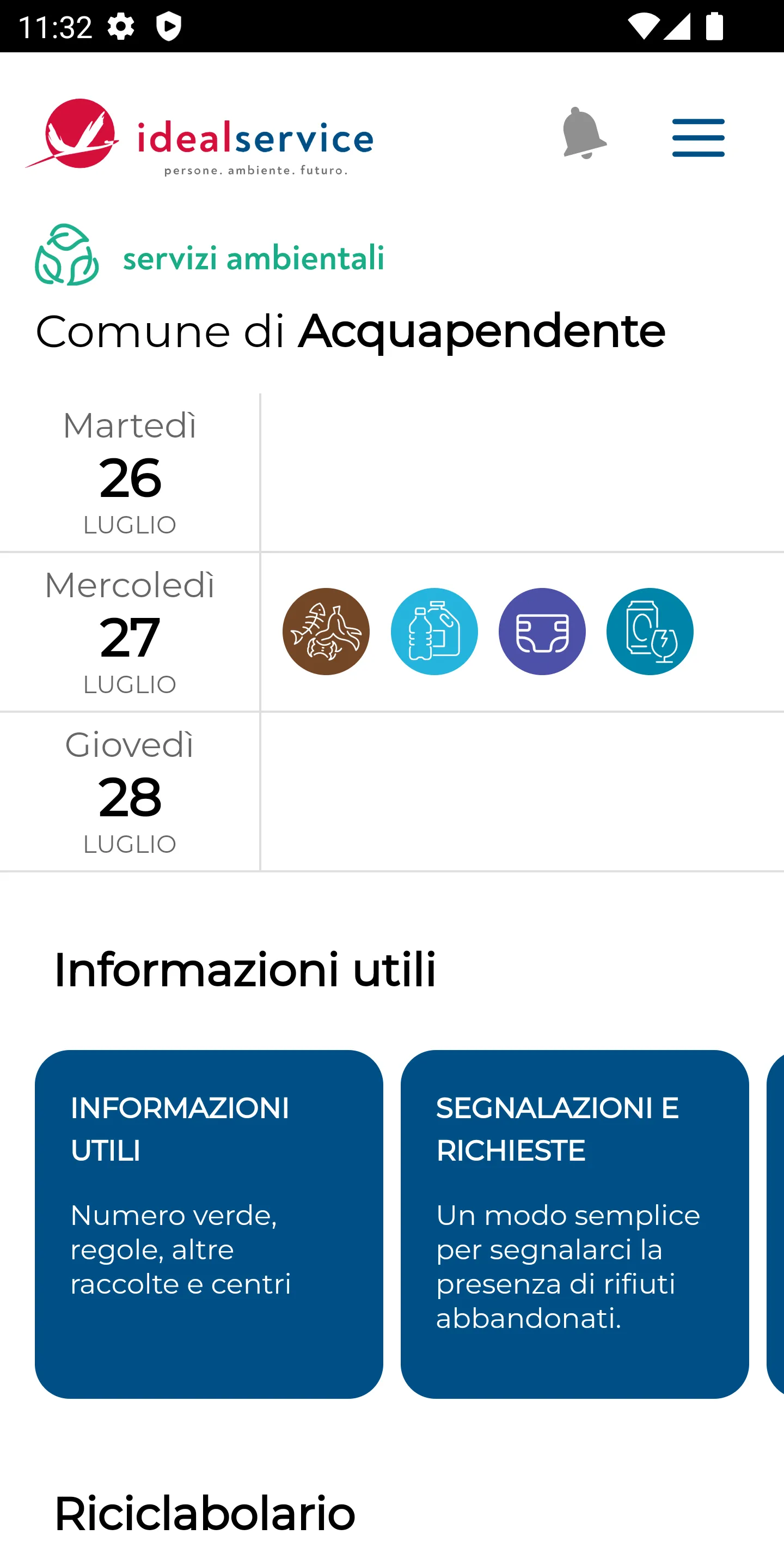 Idealservice Rifiuto Zero | Indus Appstore | Screenshot