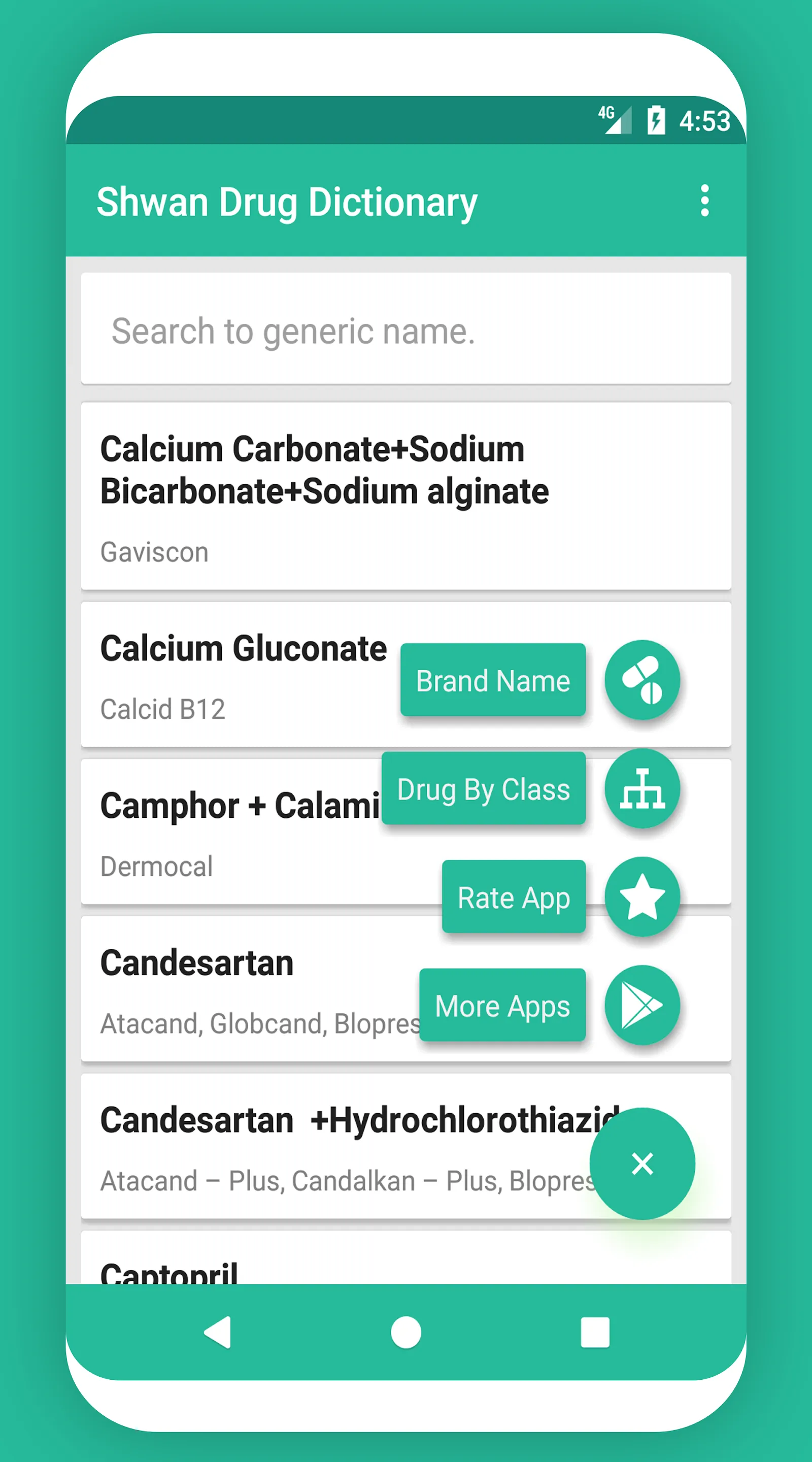 Shwan Drug Dictionary V3 | Indus Appstore | Screenshot