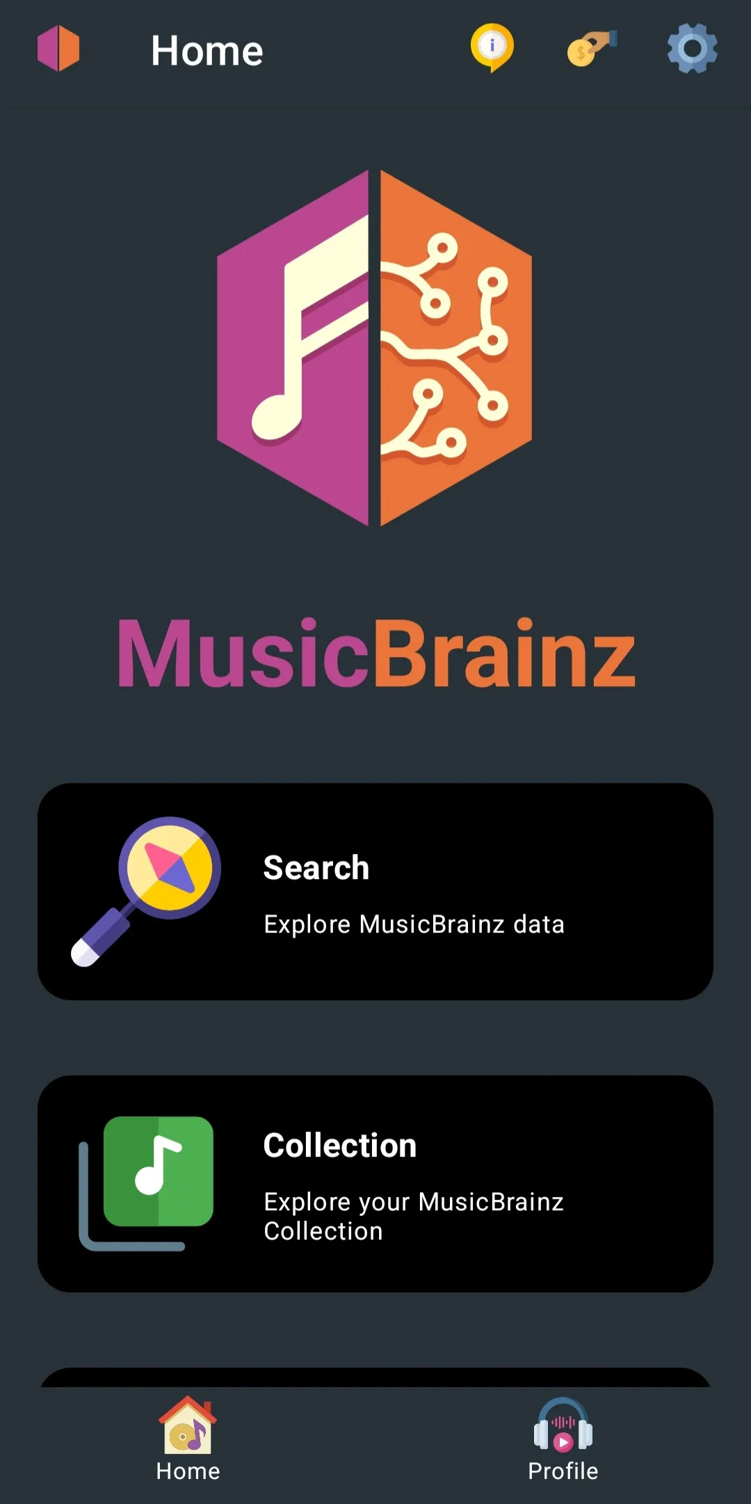 MusicBrainz | Indus Appstore | Screenshot