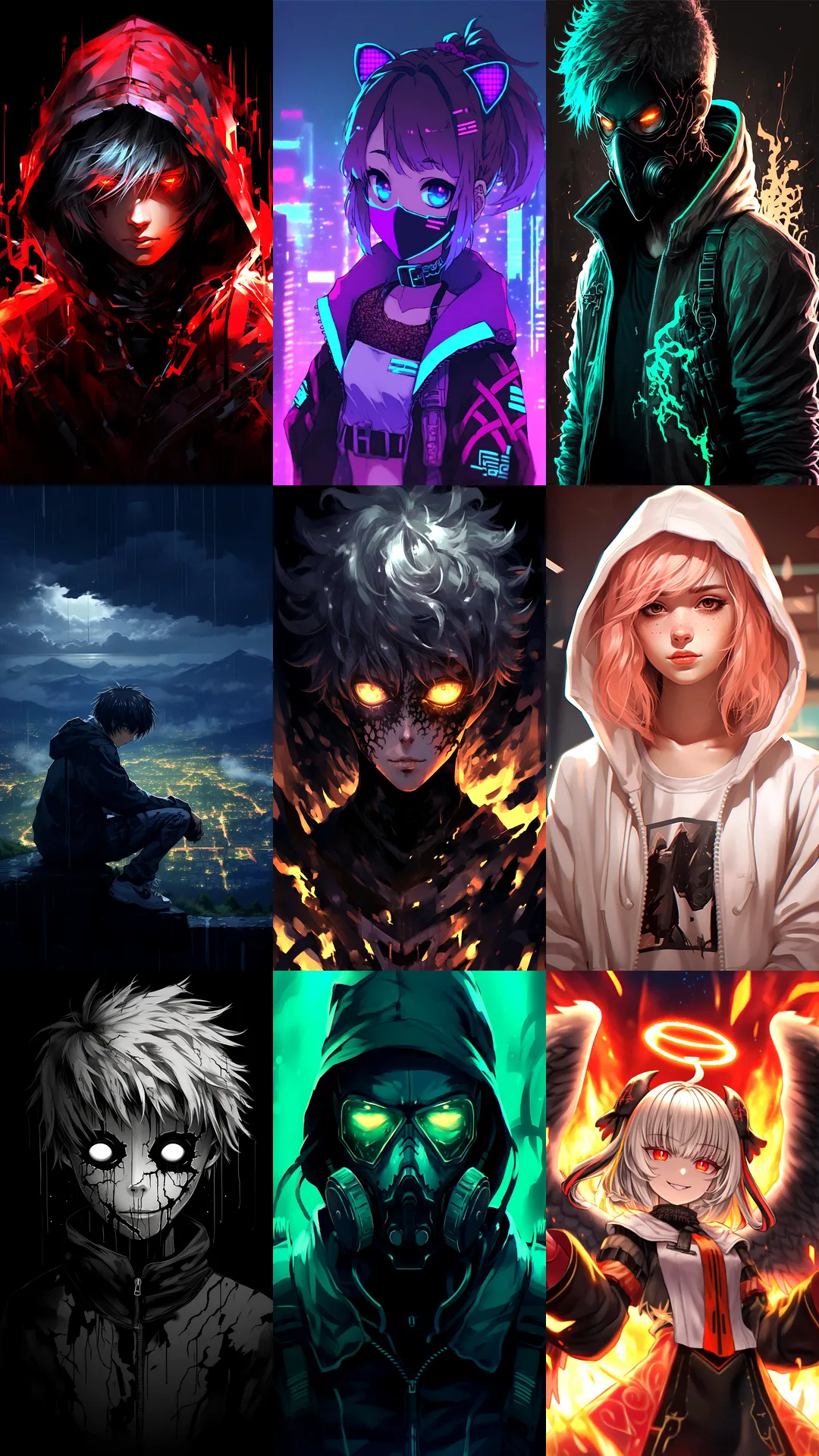 Dark Anime Wallpaper HD | Indus Appstore | Screenshot