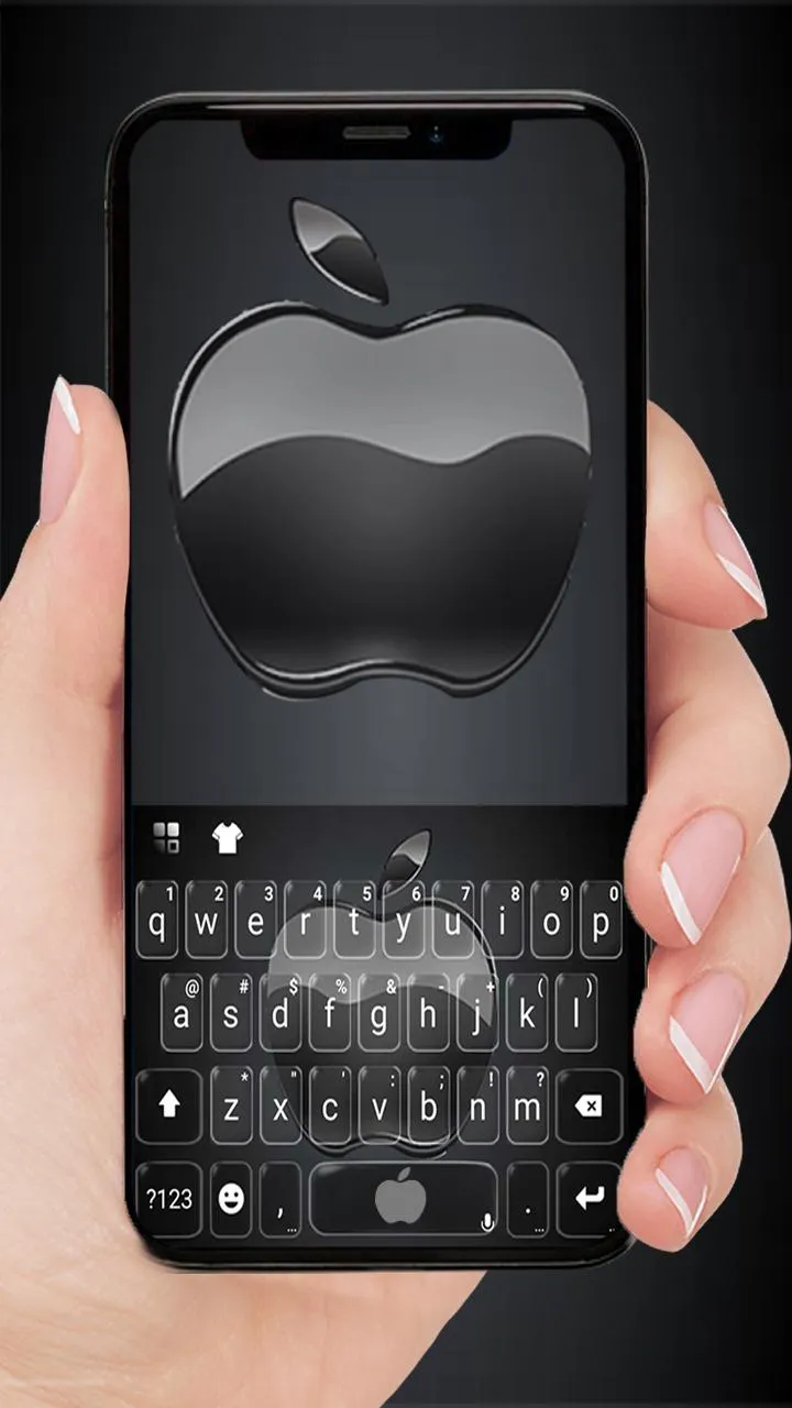 Jet Black Phone10 Theme | Indus Appstore | Screenshot