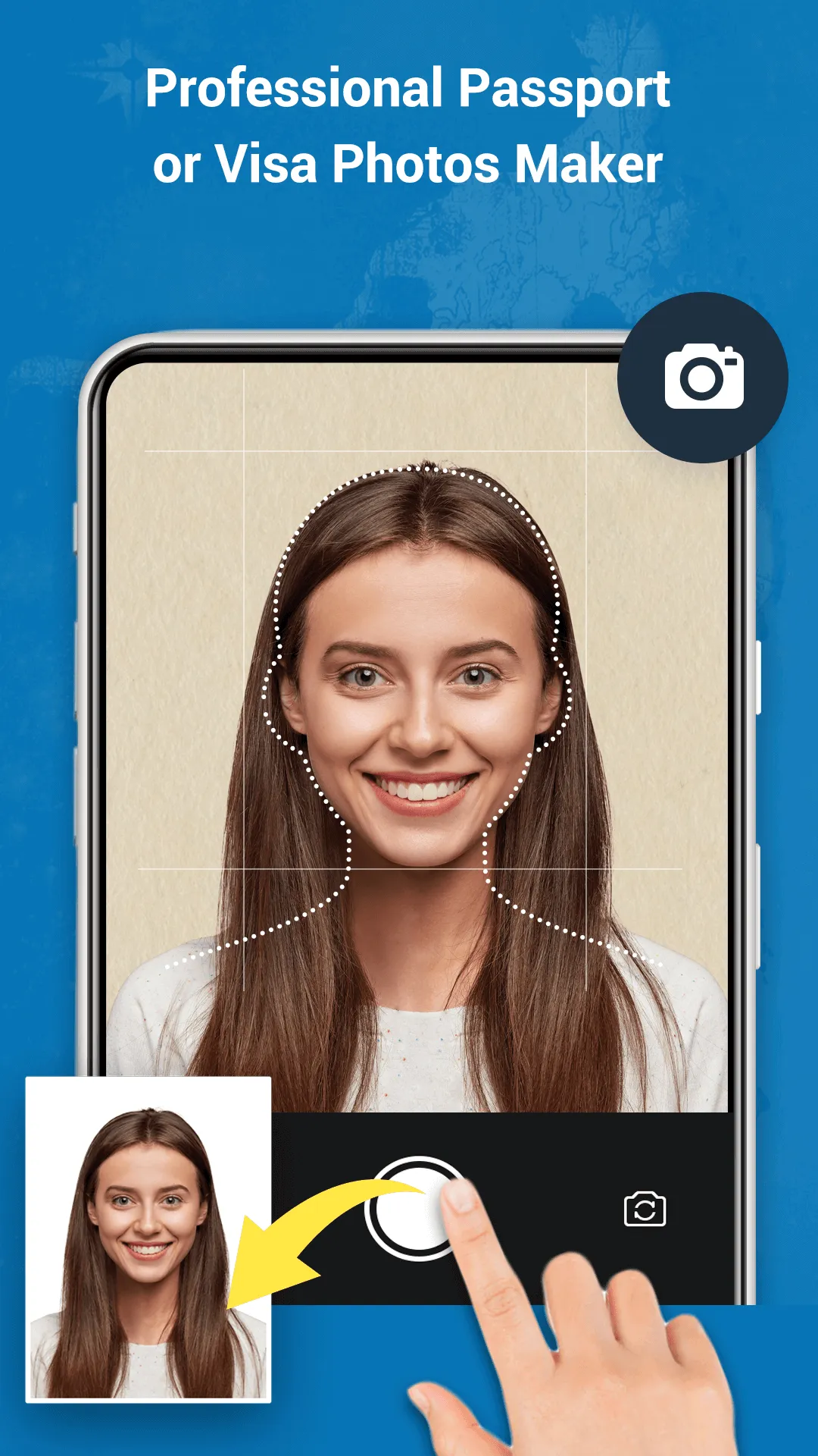 ID Photo & Passport Portrait | Indus Appstore | Screenshot