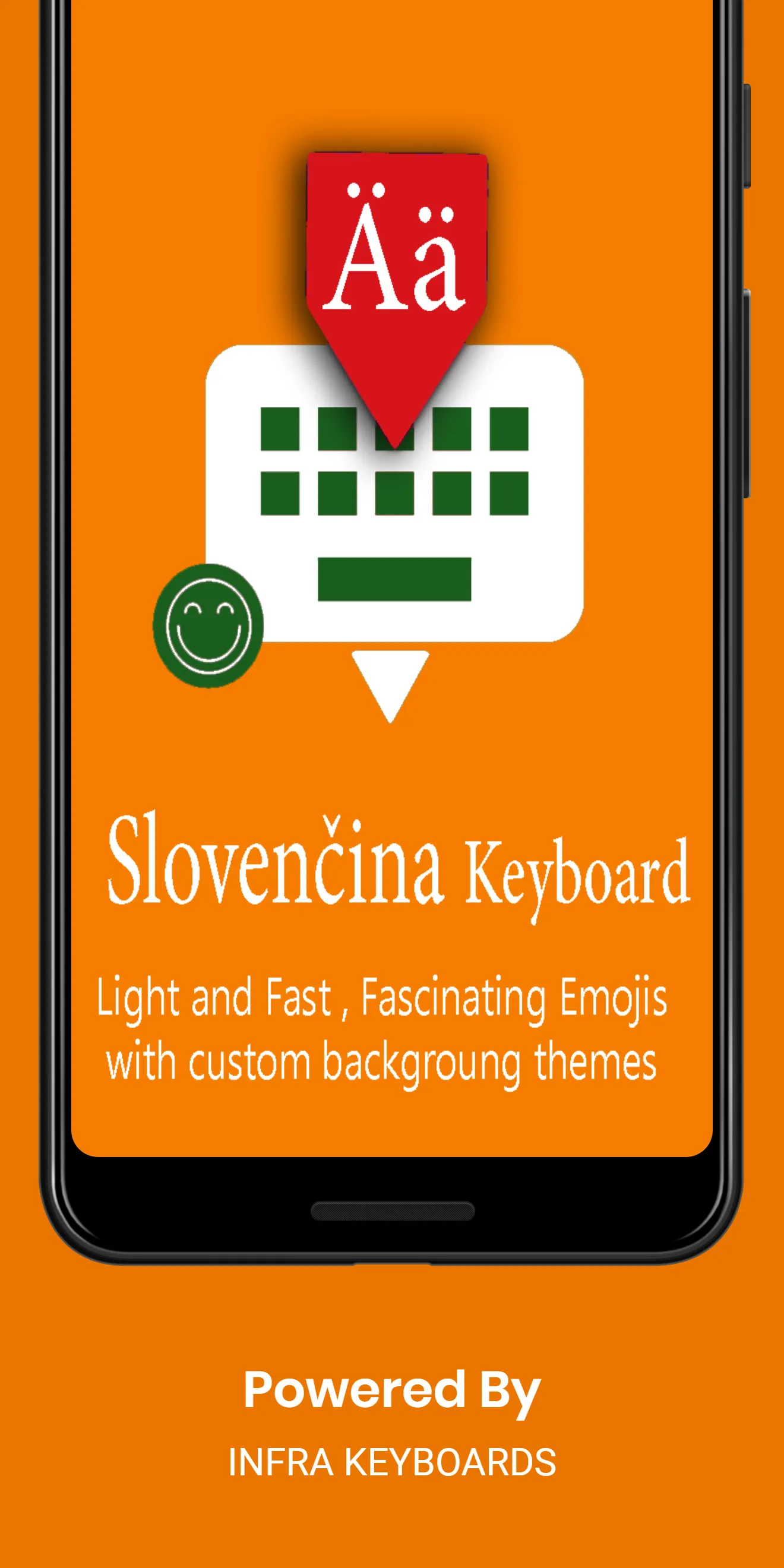 Slovak Keyboard by Infra | Indus Appstore | Screenshot