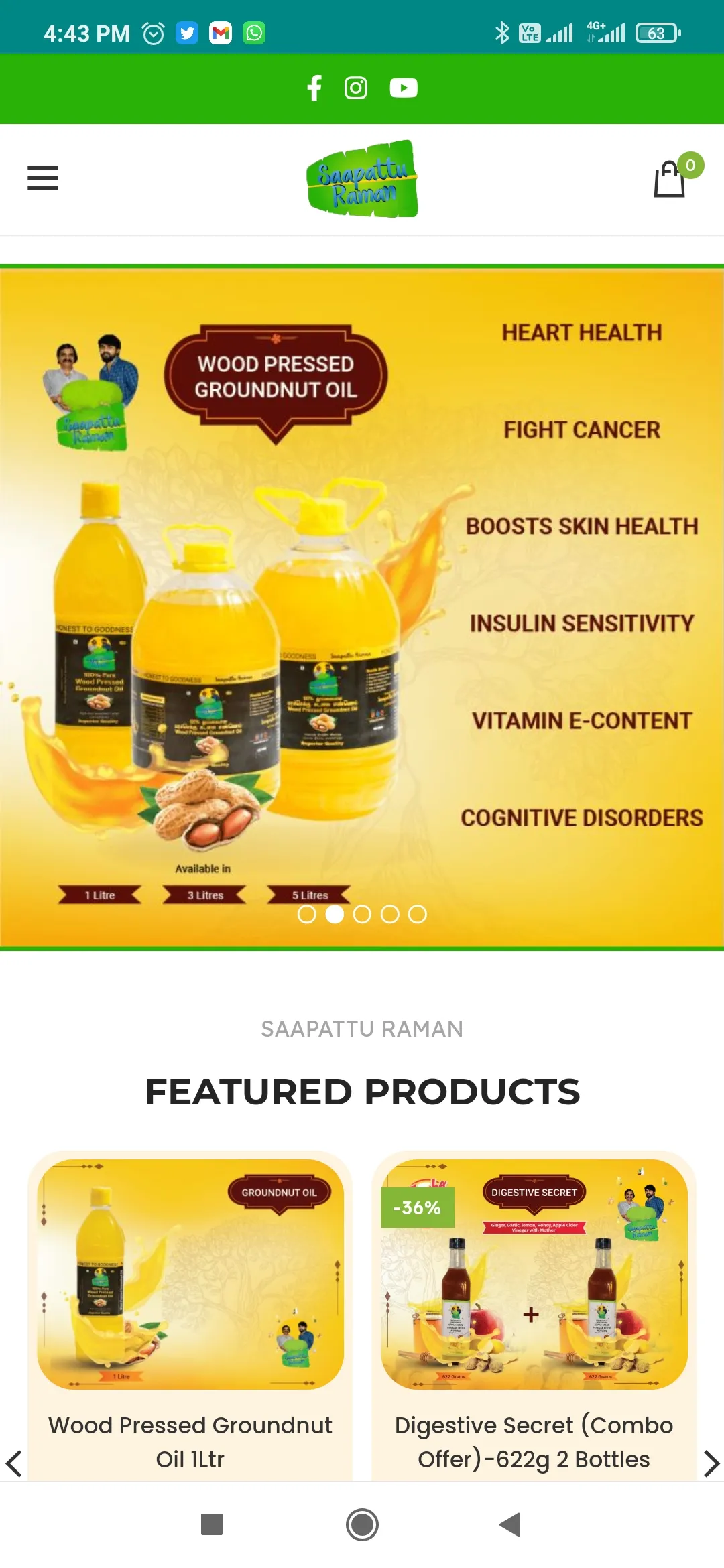 Saapattu Raman | Indus Appstore | Screenshot