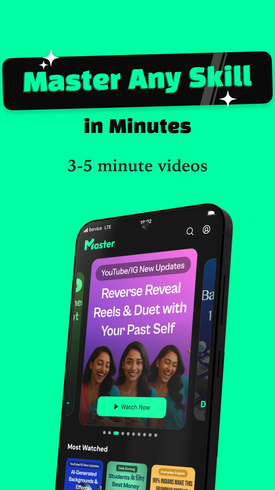 Master : Watch Reels & Learn | Indus Appstore | Screenshot