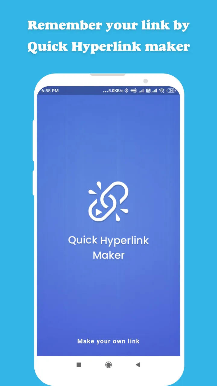 Quick Hyperlink Maker | Indus Appstore | Screenshot