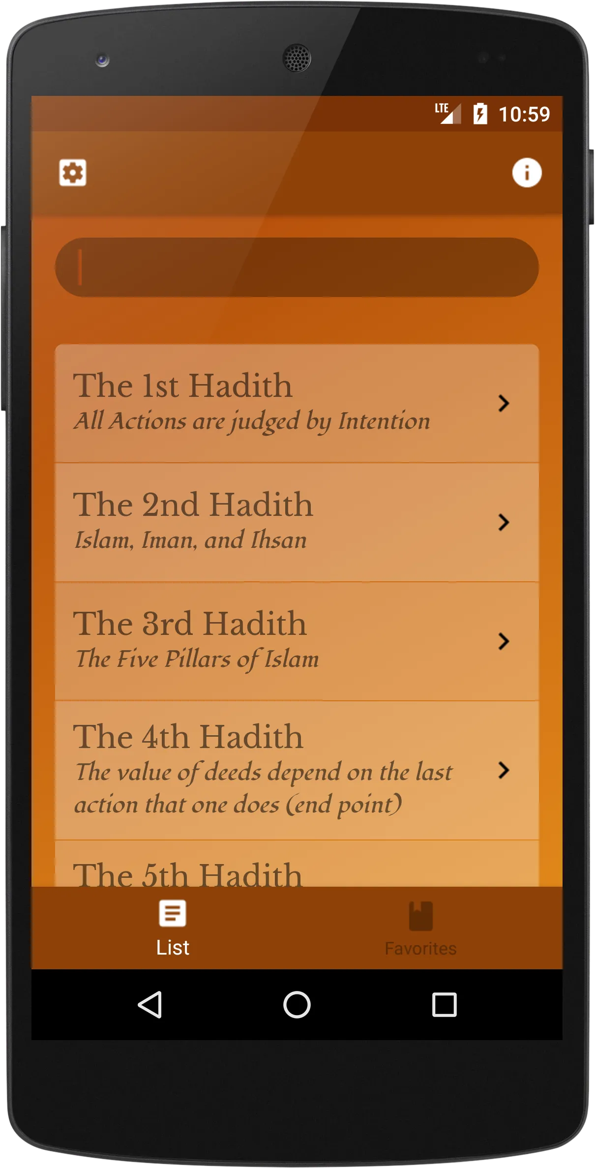 An-Nawawi's Forty Hadiths | Indus Appstore | Screenshot