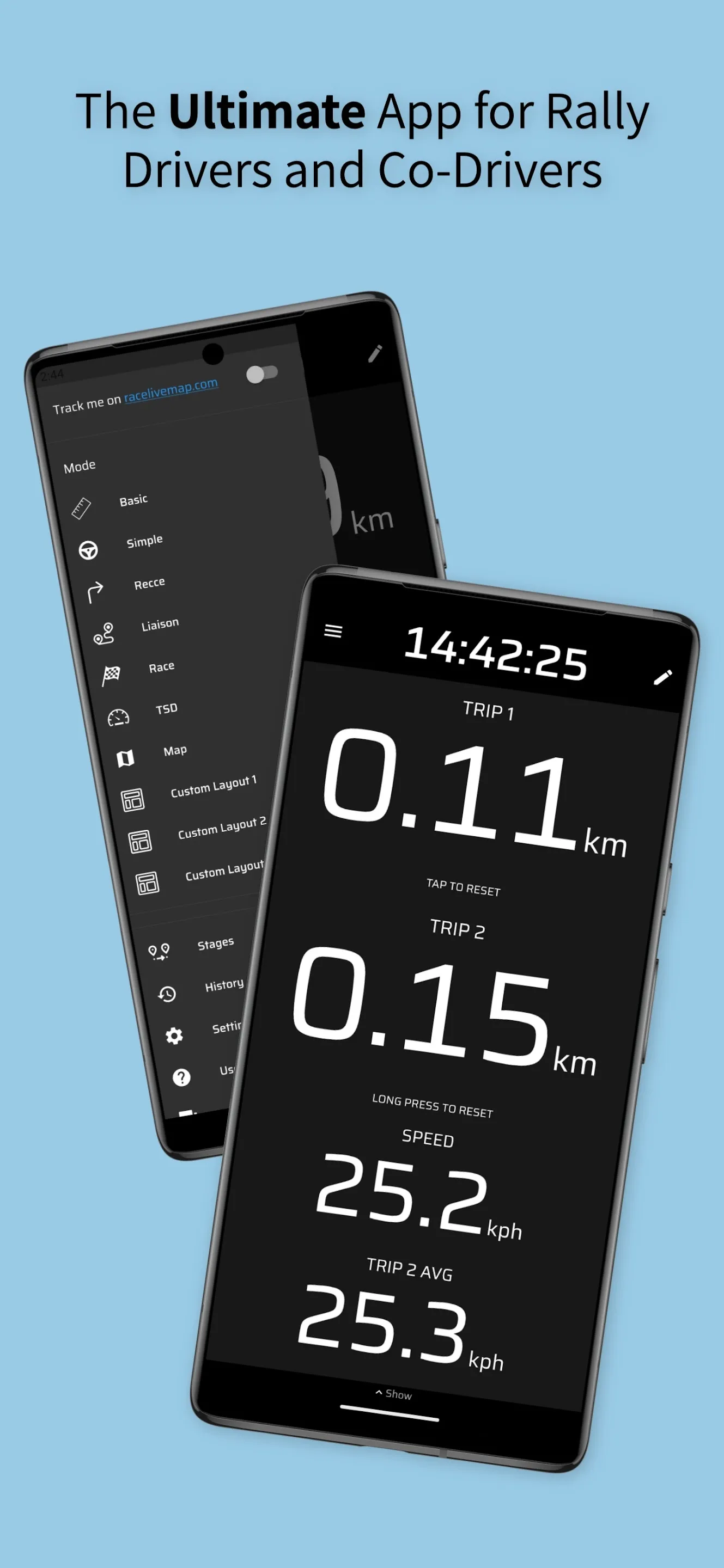 Rally Tripmeter | Indus Appstore | Screenshot