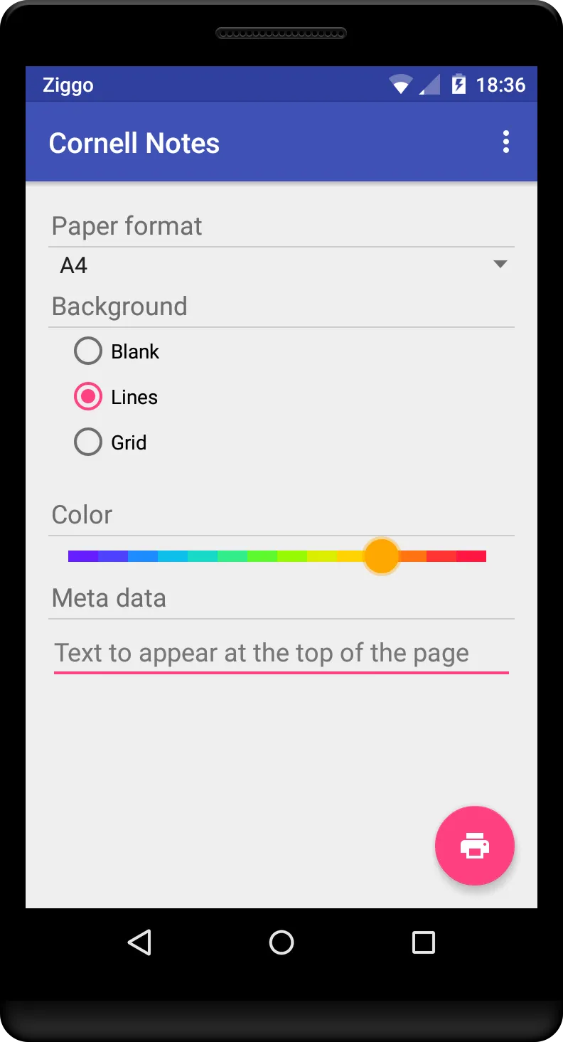 Cornell Notes Template | Indus Appstore | Screenshot